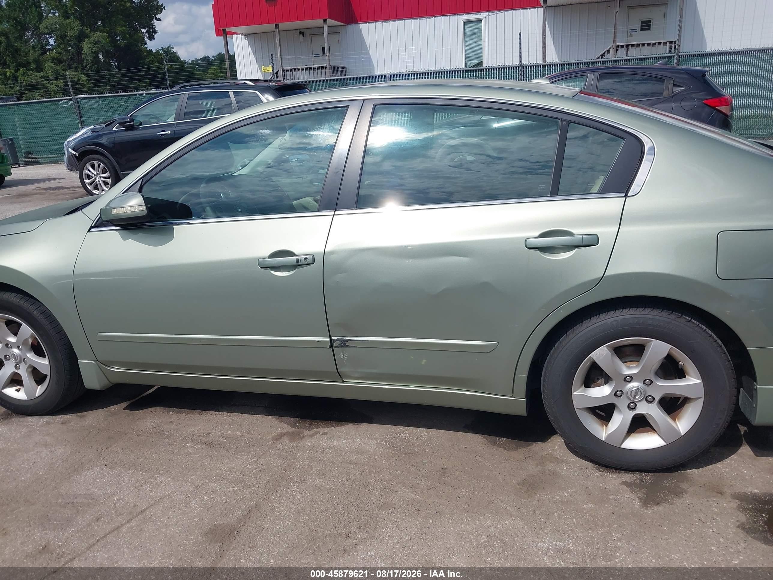 2008 Nissan Altima 3.5 Sl Green vin: 1N4BL21E88N439358