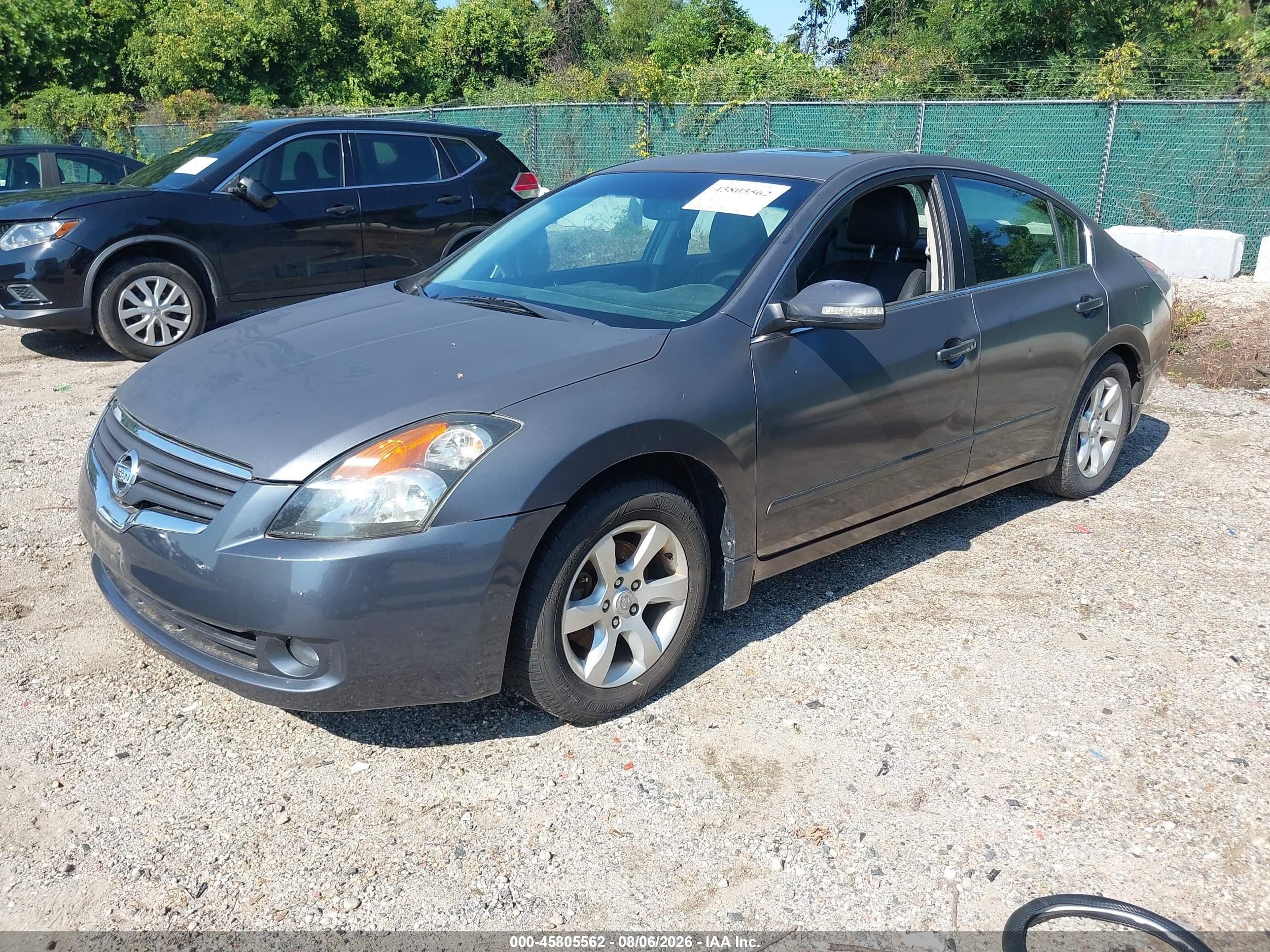 2007 Nissan Altima 3.5 Sl Gray vin: 1N4BL21E97C182933