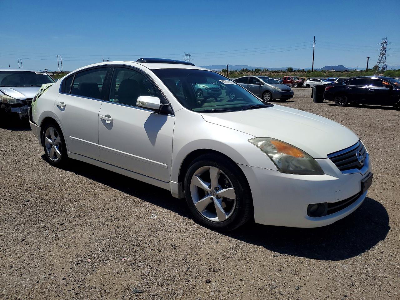 2007 Nissan Altima 3.5 Se White vin: 1N4BL21E97C192684