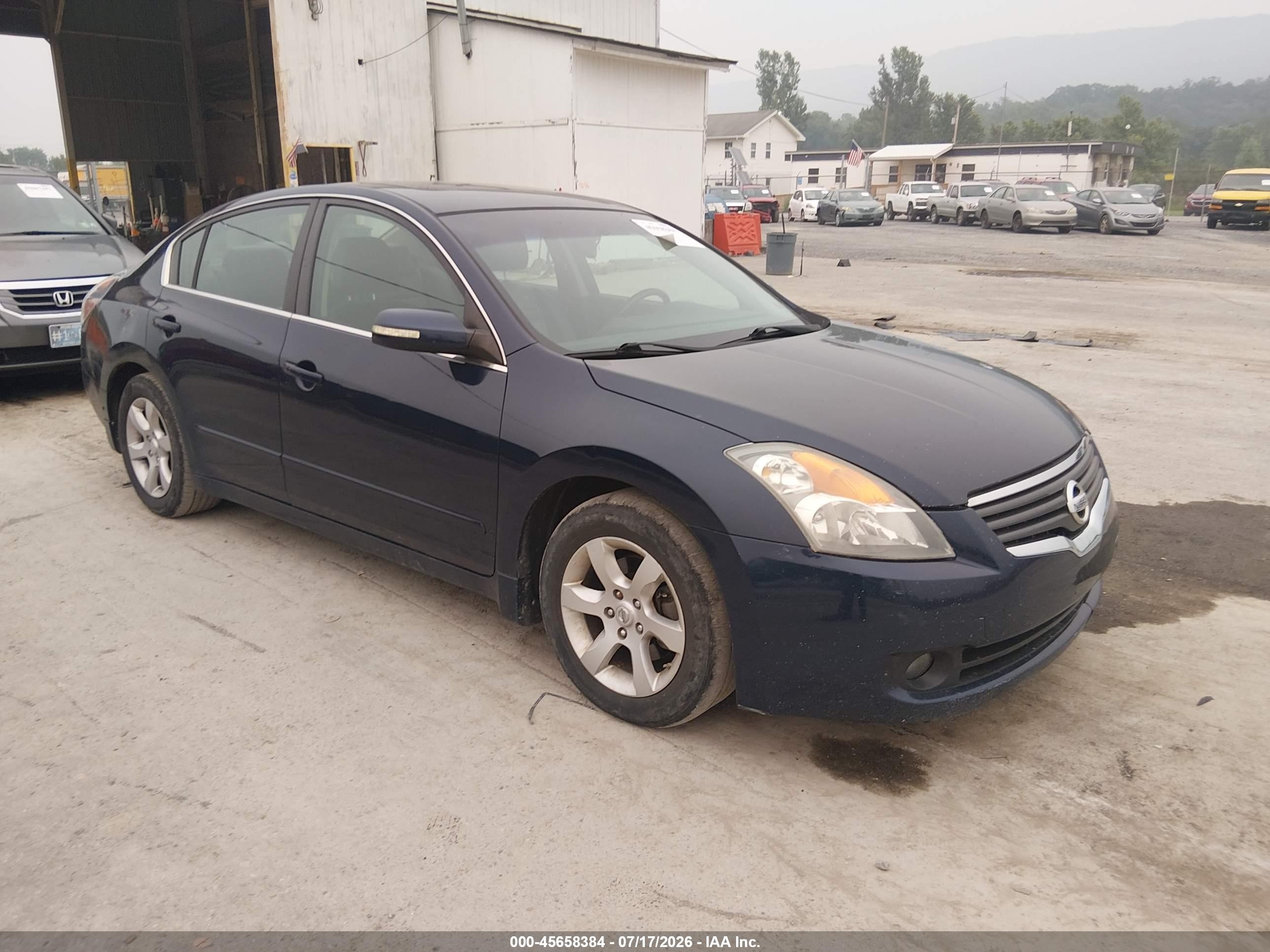 2008 Nissan Altima 3.5 Sl Blue vin: 1N4BL21E98N484292