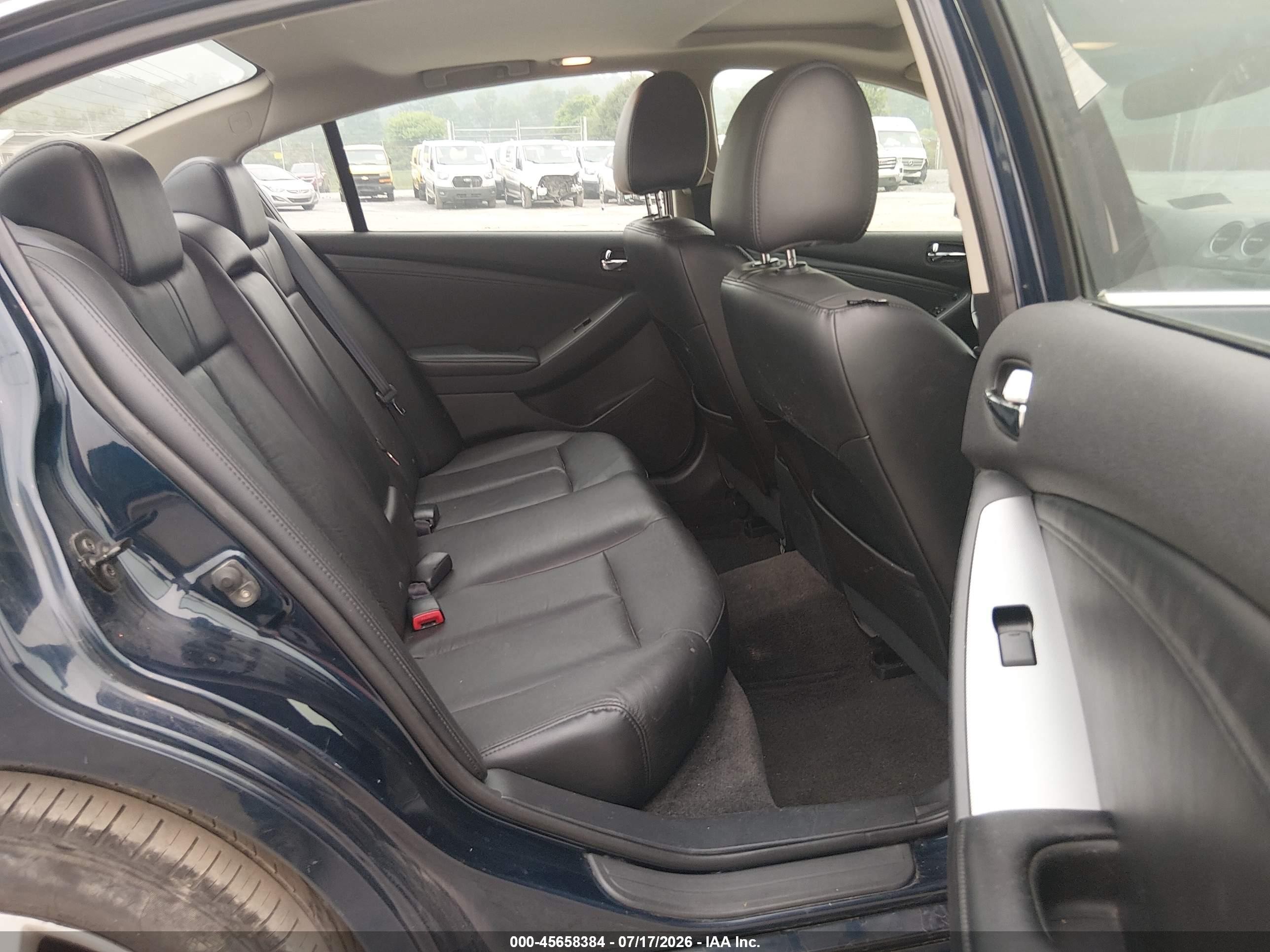 2008 Nissan Altima 3.5 Sl Blue vin: 1N4BL21E98N484292
