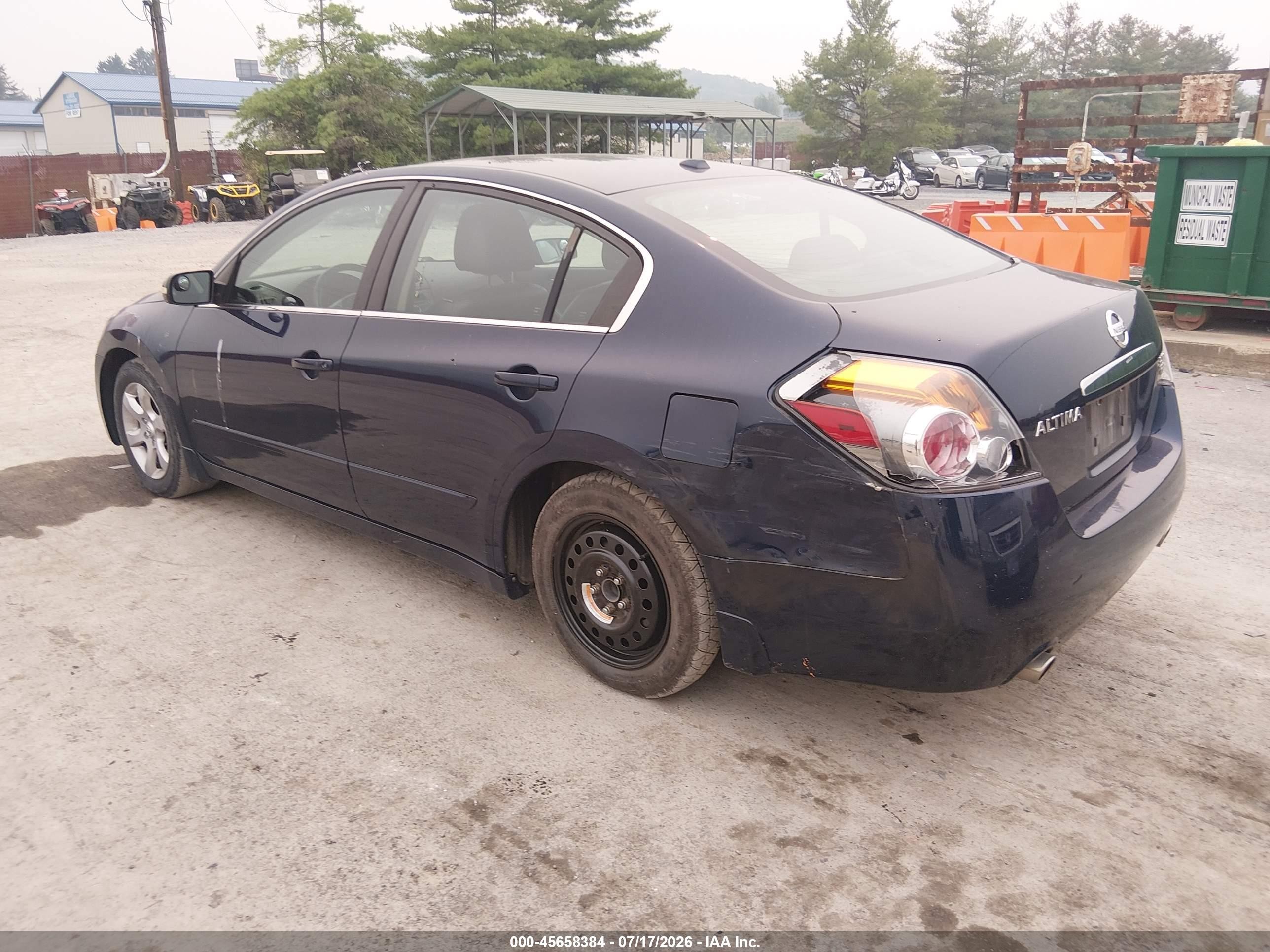 2008 Nissan Altima 3.5 Sl Blue vin: 1N4BL21E98N484292
