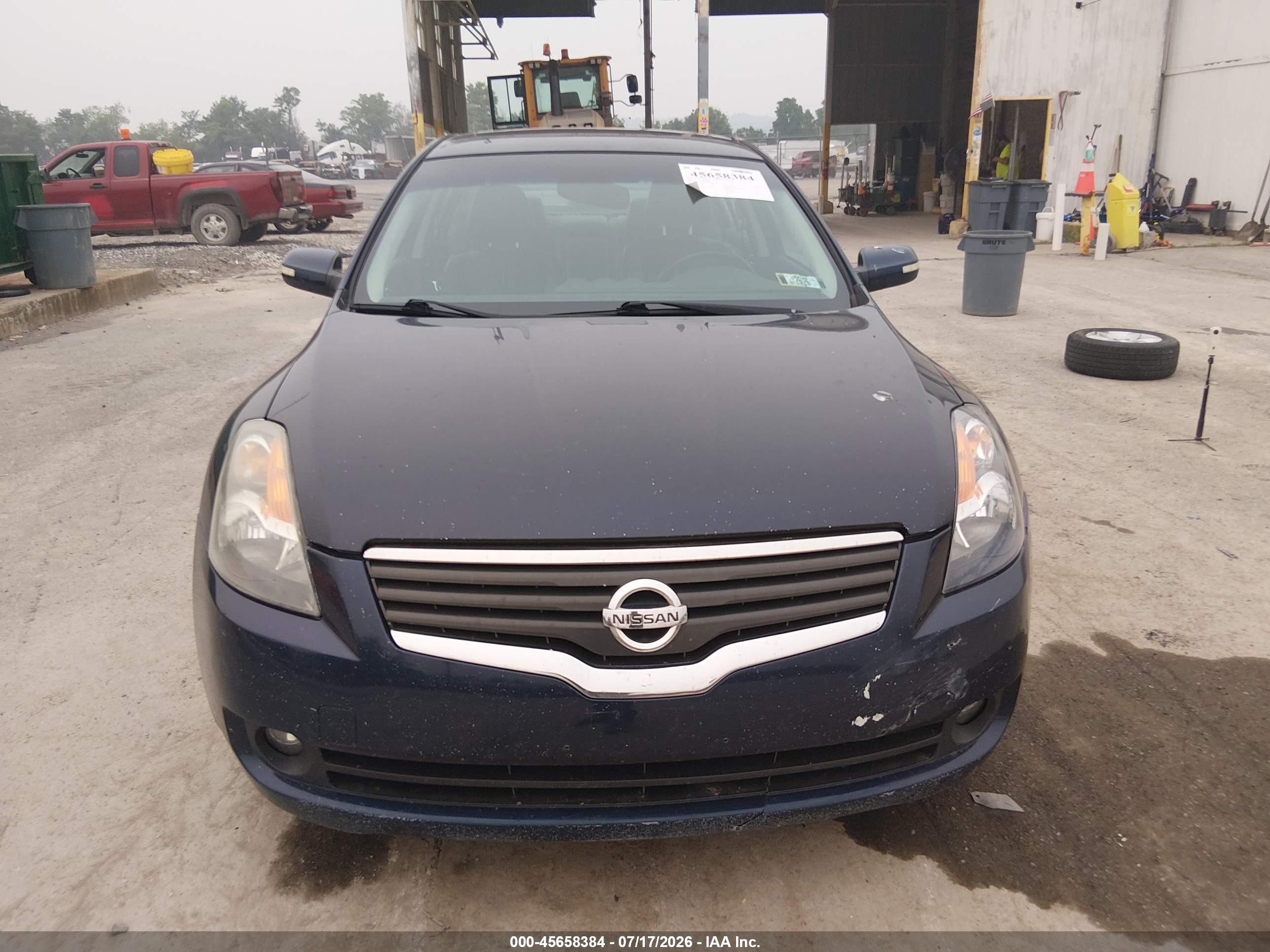 2008 Nissan Altima 3.5 Sl Blue vin: 1N4BL21E98N484292