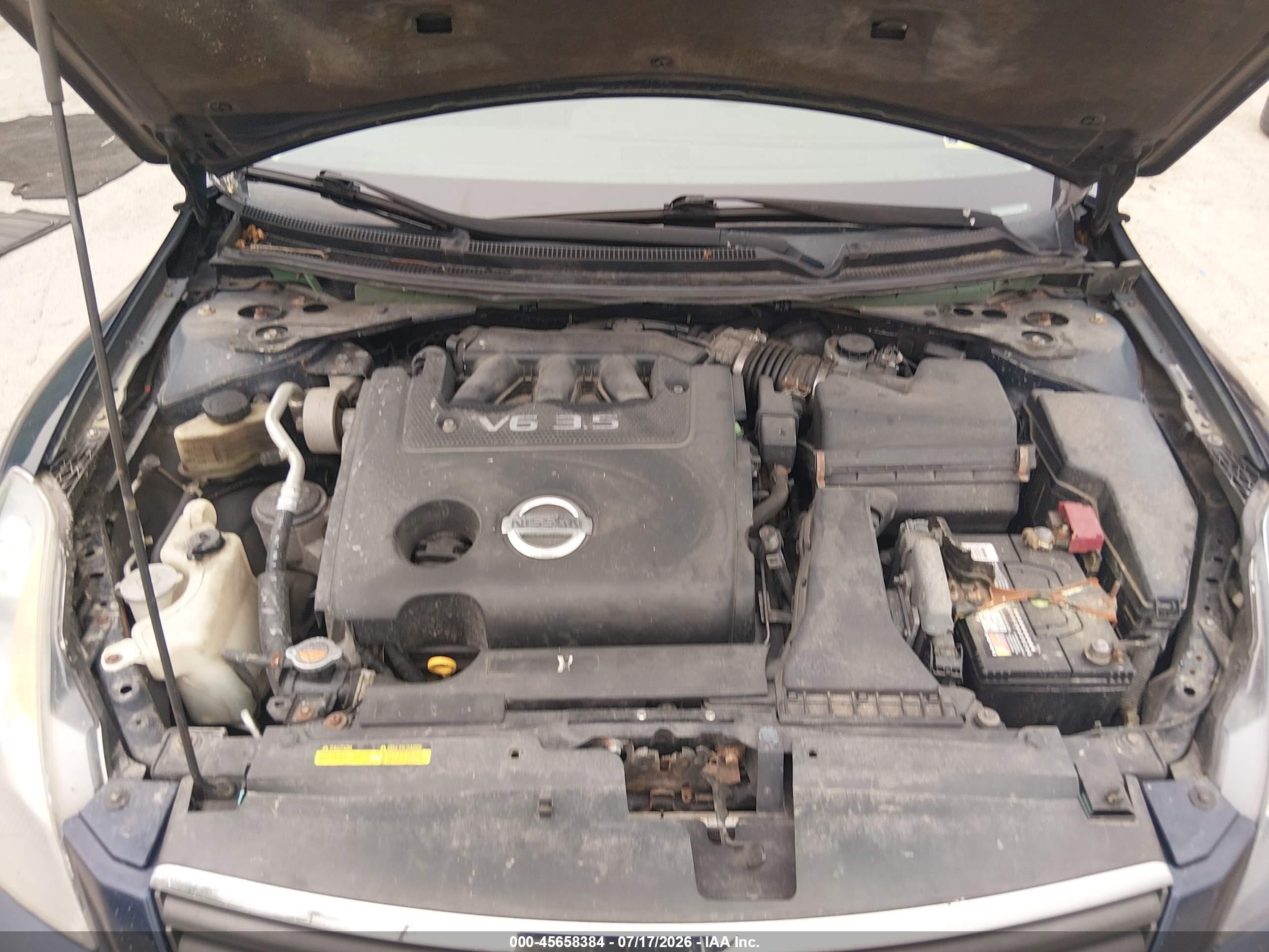 2008 Nissan Altima 3.5 Sl Blue vin: 1N4BL21E98N484292