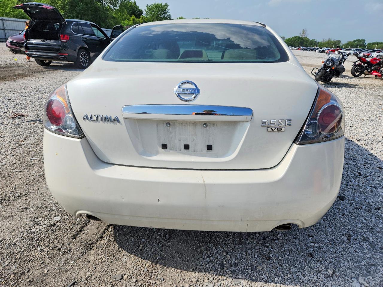 2009 Nissan Altima 3.5 Se White vin: 1N4BL21E99C176312