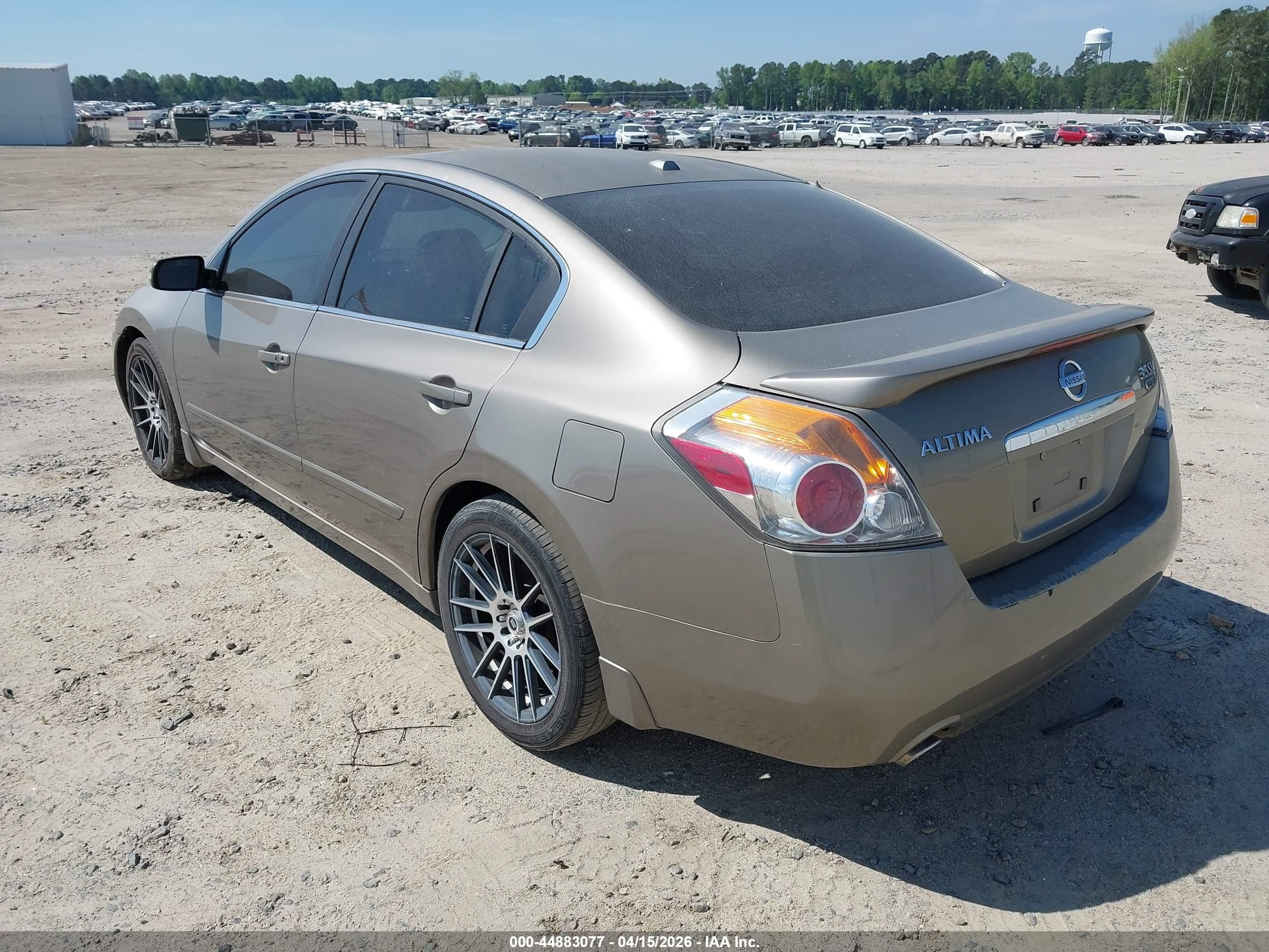 2007 Nissan Altima 3.5 Sl Золотой vin: 1N4BL21EX7C210691