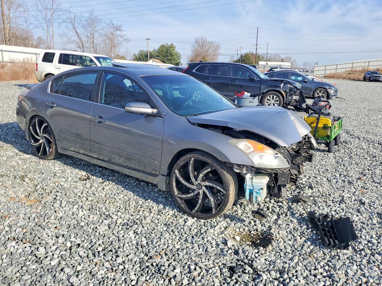 2008 Nissan Altima 3.5 Se Gray vin: 1N4BL21EX8N456985