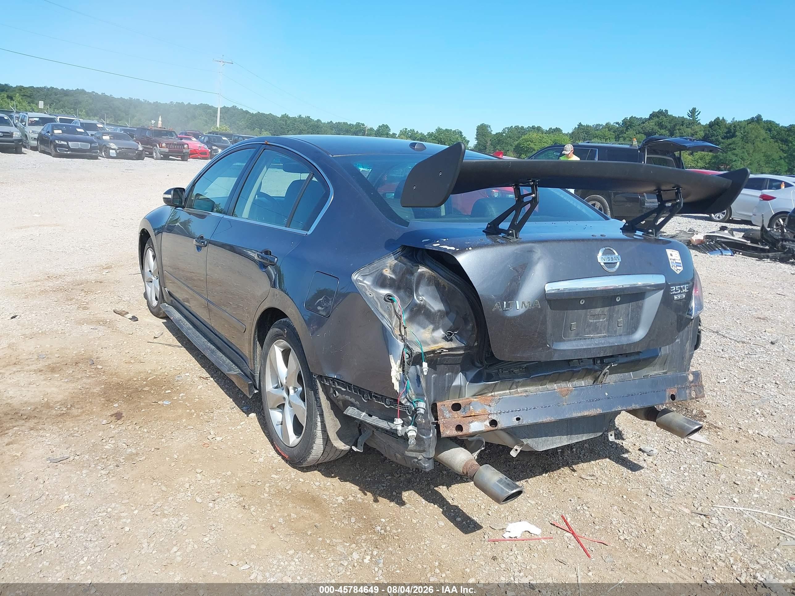 2009 Nissan Altima 3.5 Se Gray vin: 1N4BL21EX9N429562