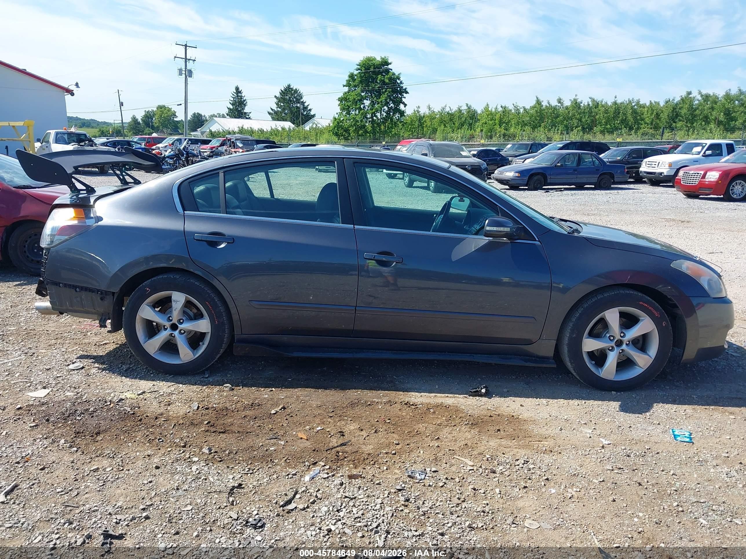 2009 Nissan Altima 3.5 Se Gray vin: 1N4BL21EX9N429562