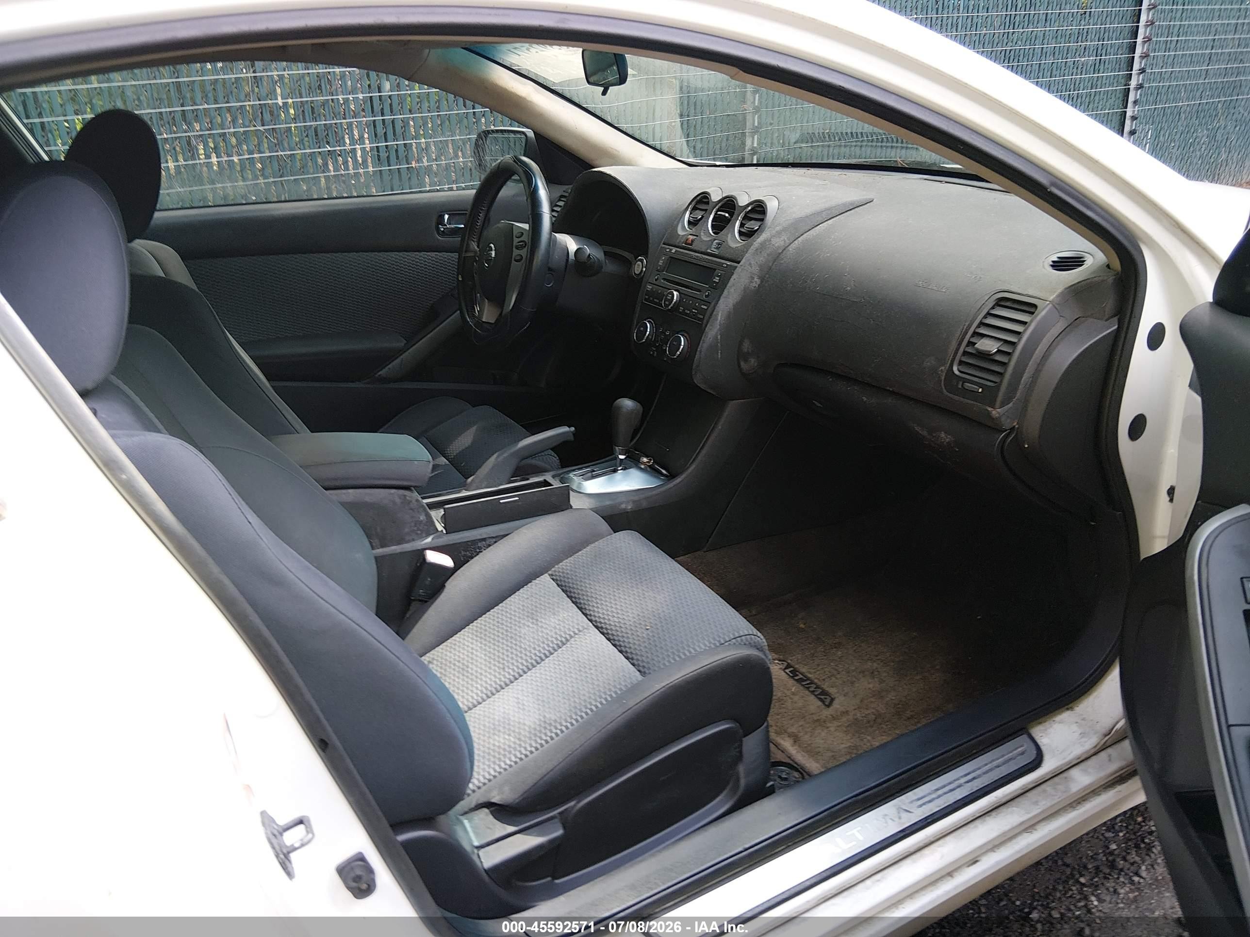 2008 Nissan Altima 3.5 Se Белый vin: 1N4BL24E08C103193