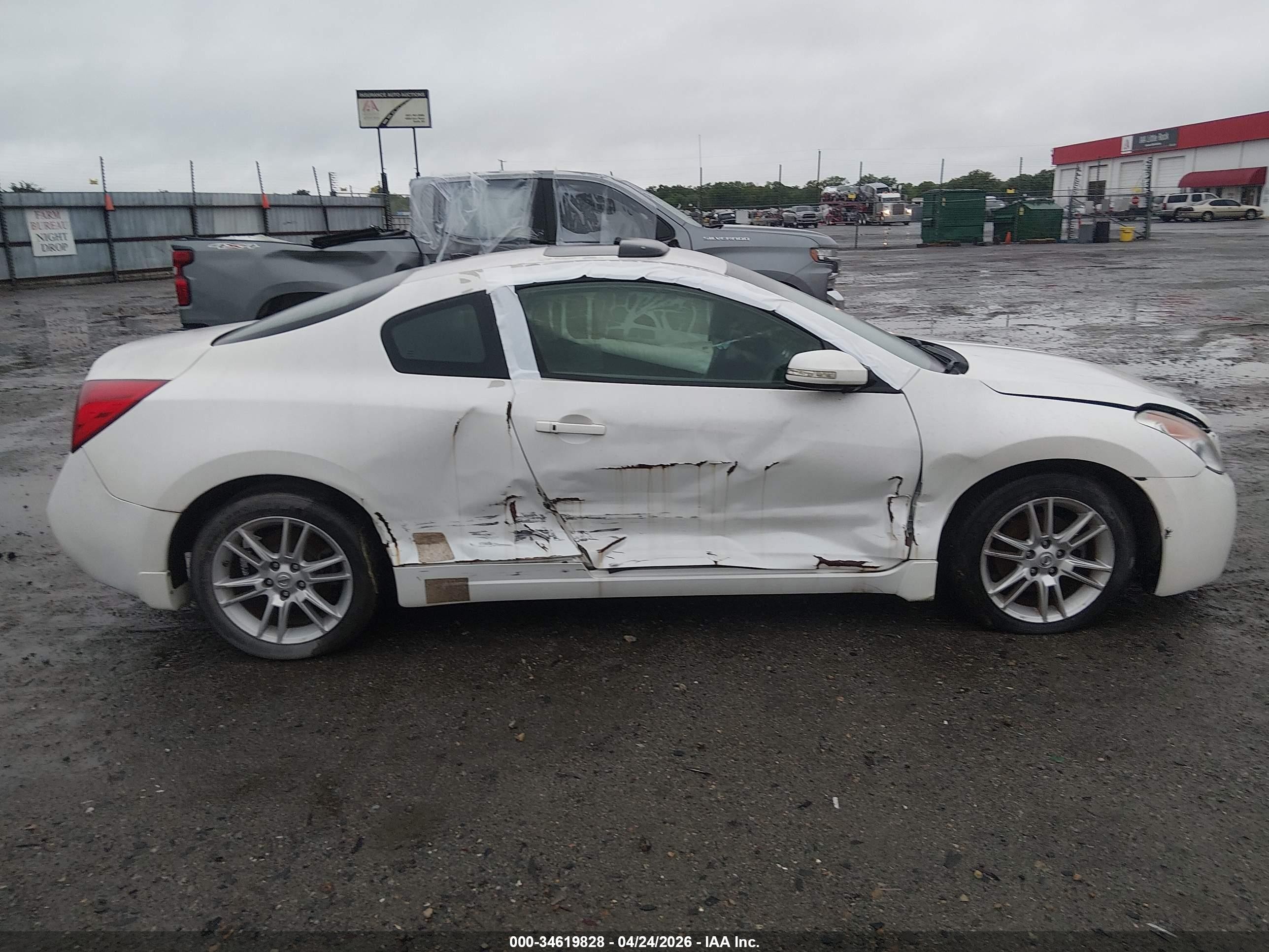 2008 Nissan Altima 3.5 Se White vin: 1N4BL24E08C114548