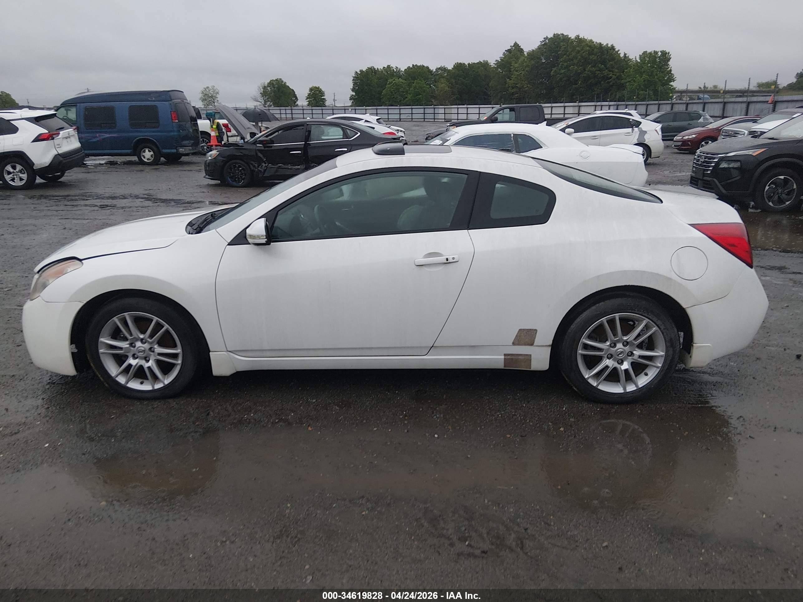2008 Nissan Altima 3.5 Se White vin: 1N4BL24E08C114548