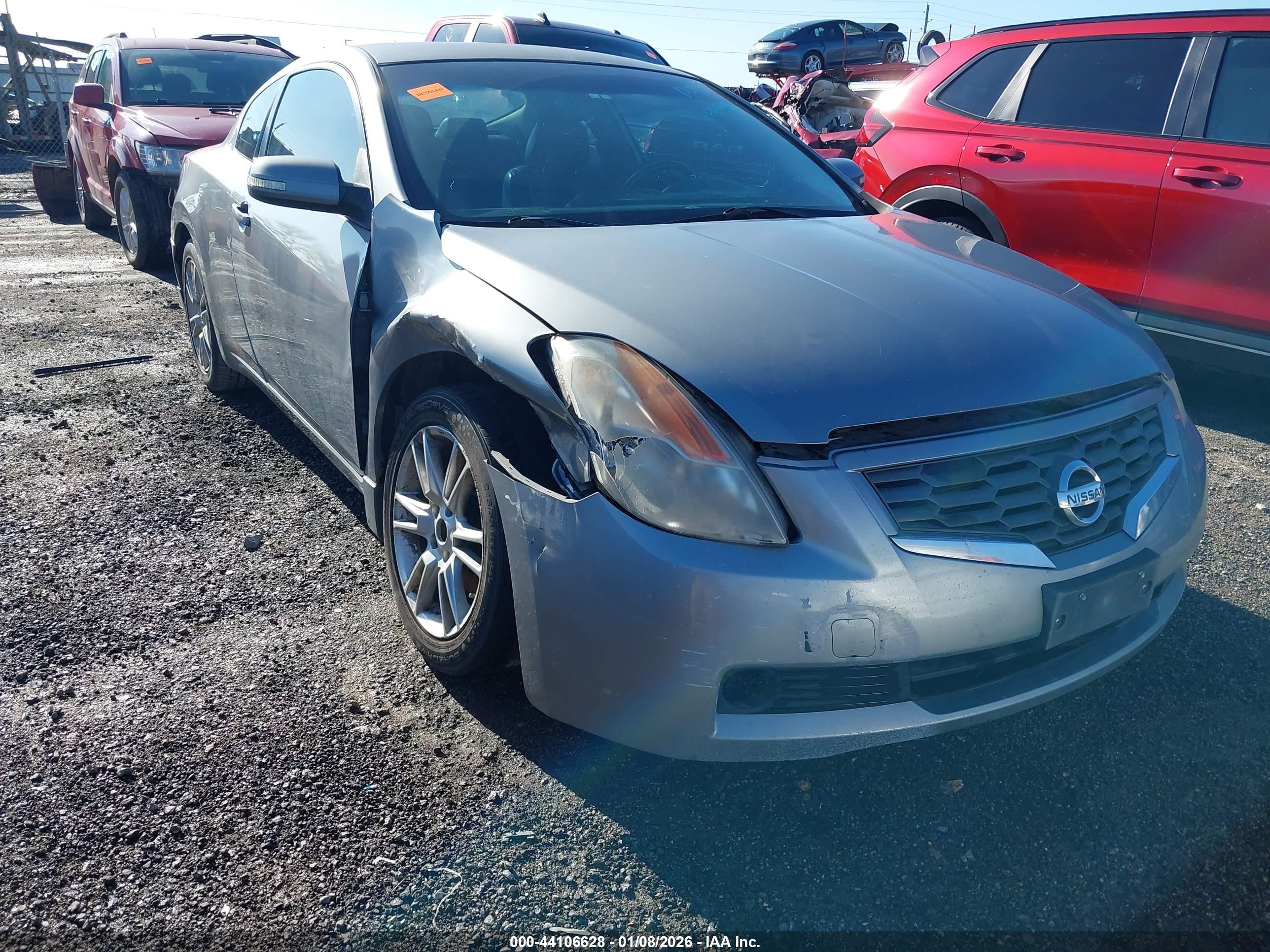2008 Nissan Altima 3.5 Se Gray vin: 1N4BL24E08C147419