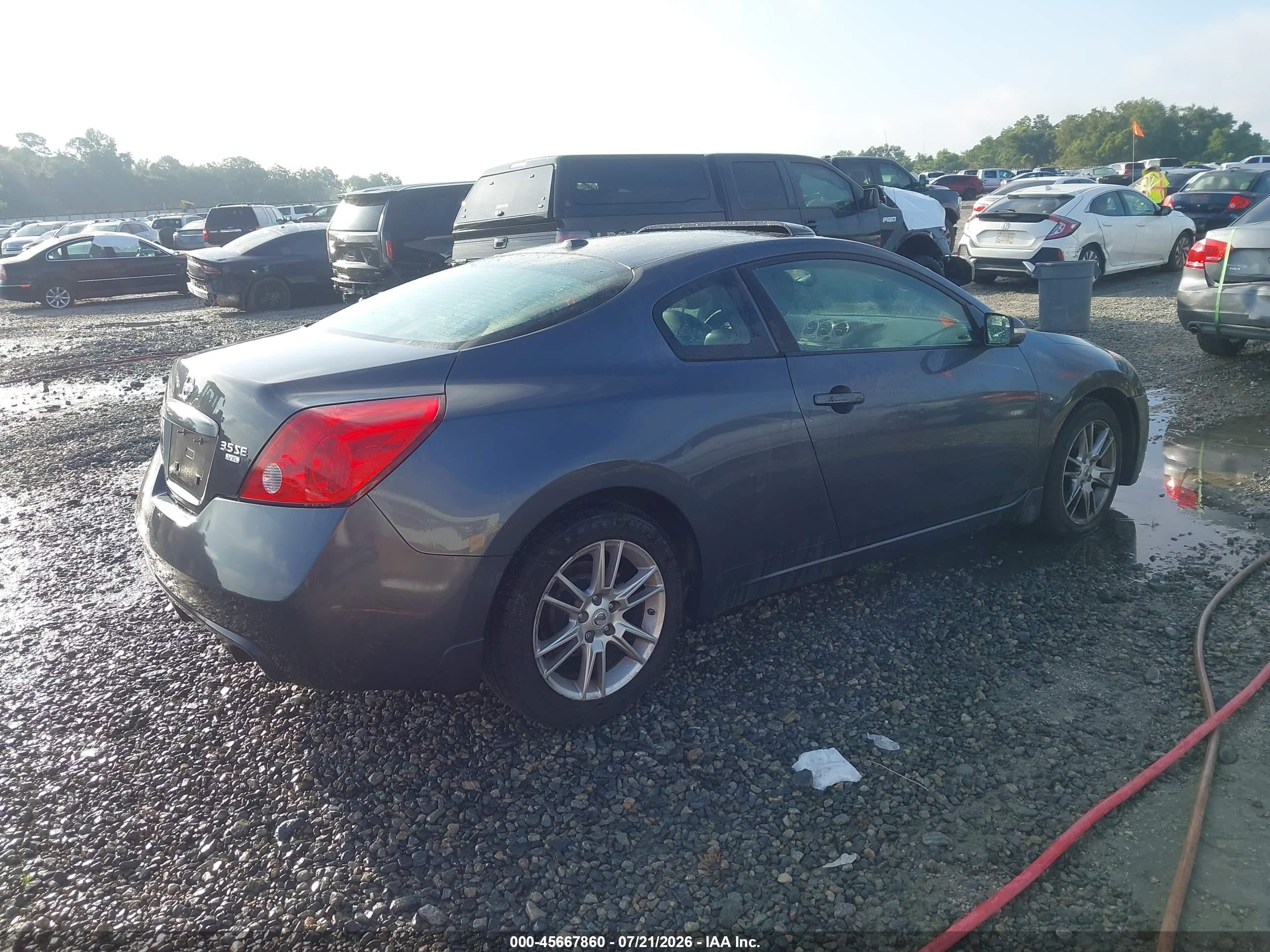 2008 Nissan Altima 3.5 Se Gray vin: 1N4BL24E08C249173