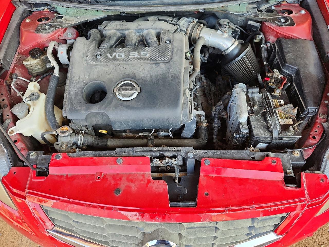 2008 Nissan Altima 3.5 Se Red vin: 1N4BL24E18C127275