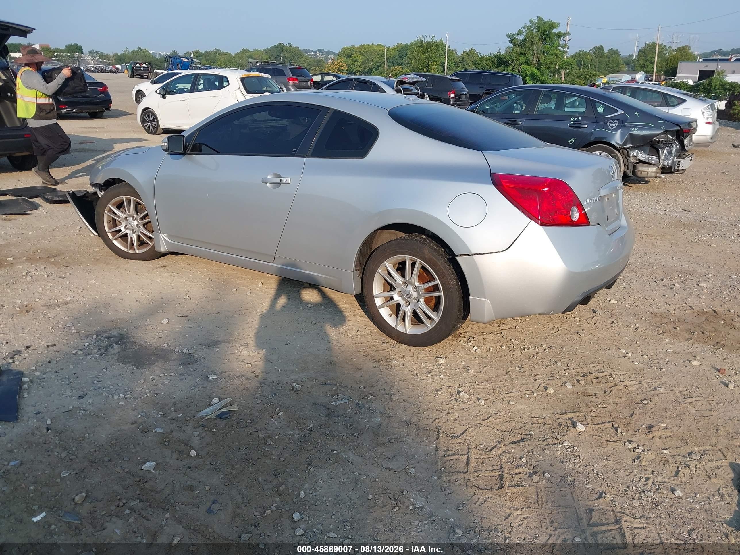 2008 Nissan Altima 3.5 Se Серебряный vin: 1N4BL24E38C100398