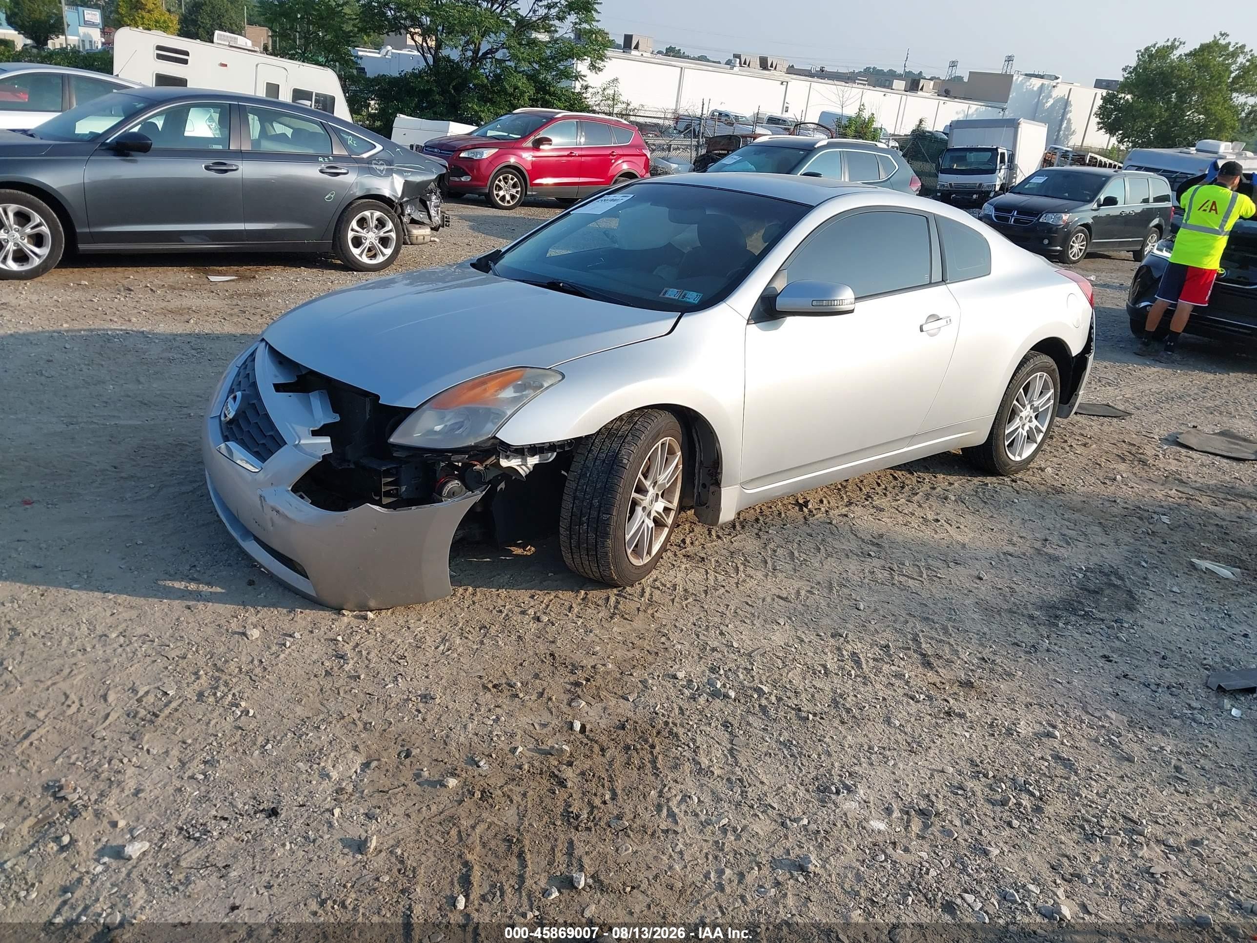 2008 Nissan Altima 3.5 Se Серебряный vin: 1N4BL24E38C100398