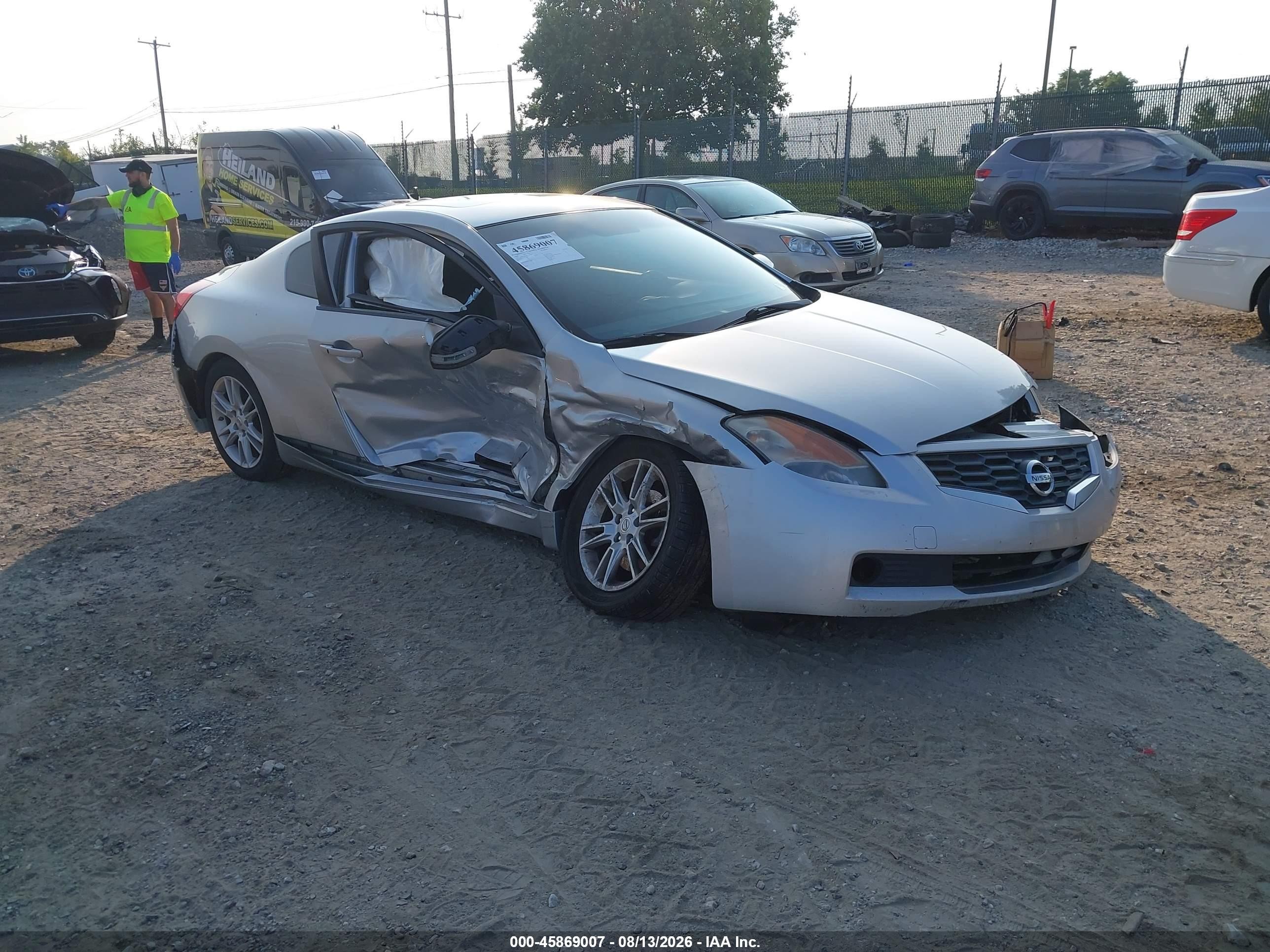 2008 Nissan Altima 3.5 Se Серебряный vin: 1N4BL24E38C100398