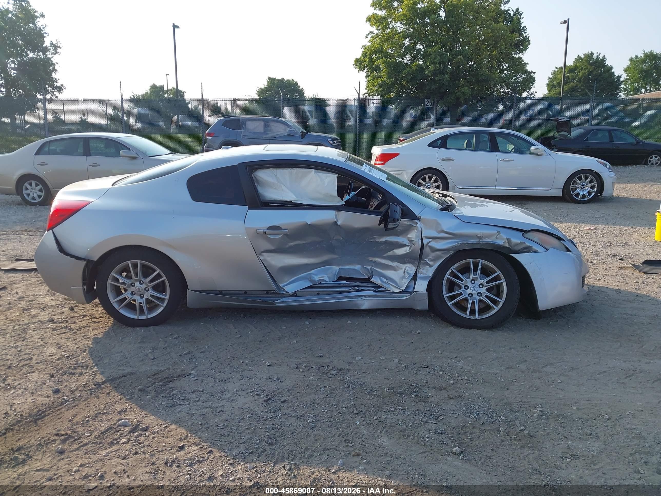 2008 Nissan Altima 3.5 Se Серебряный vin: 1N4BL24E38C100398