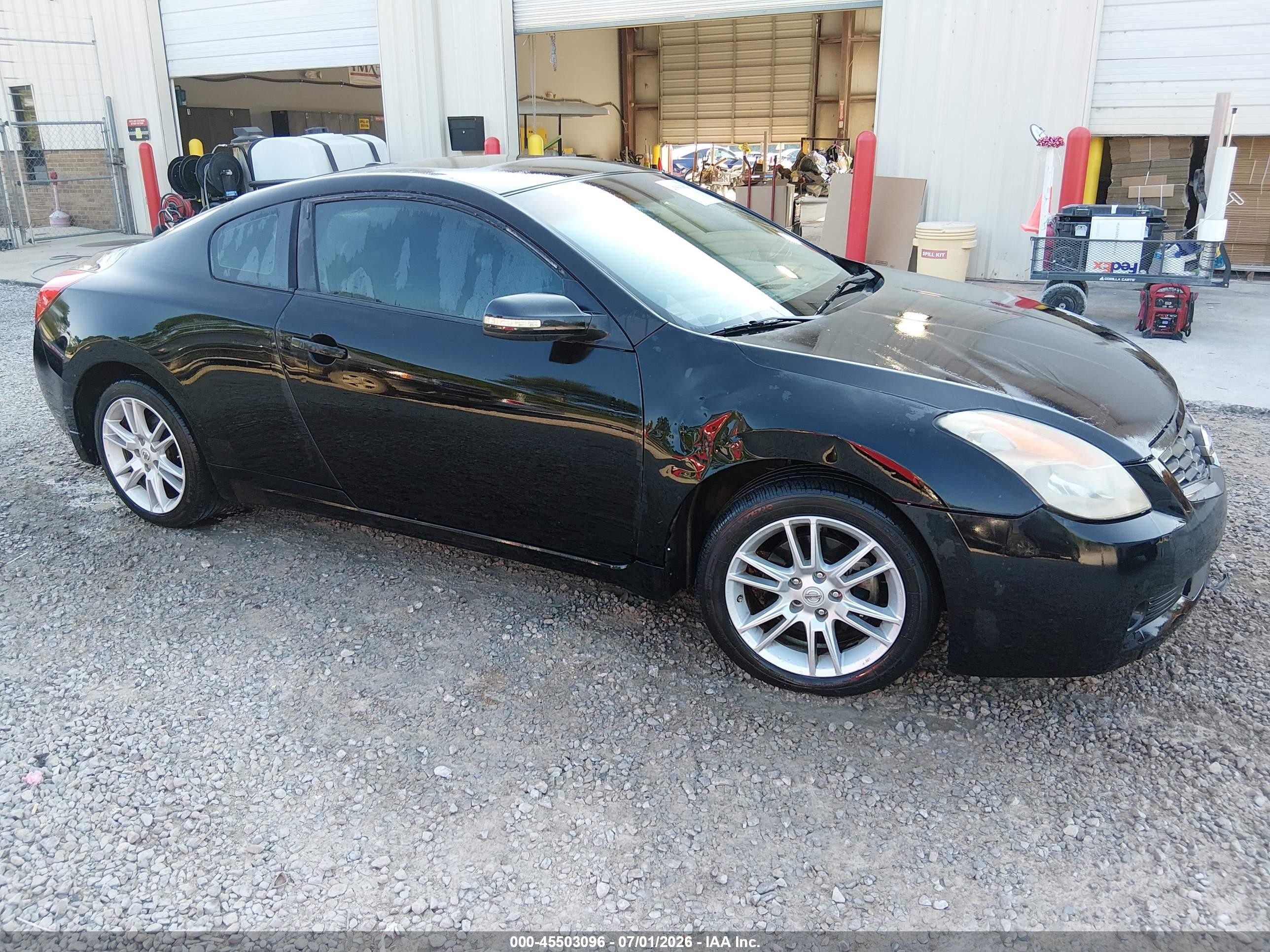 2008 Nissan Altima 3.5 Se Black vin: 1N4BL24E38C100546