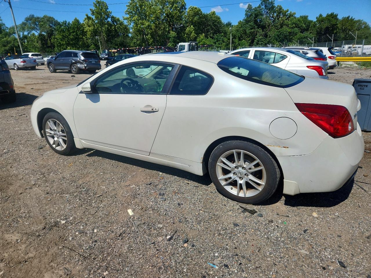 2008 Nissan Altima 3.5 Se Белый vin: 1N4BL24E38C135331