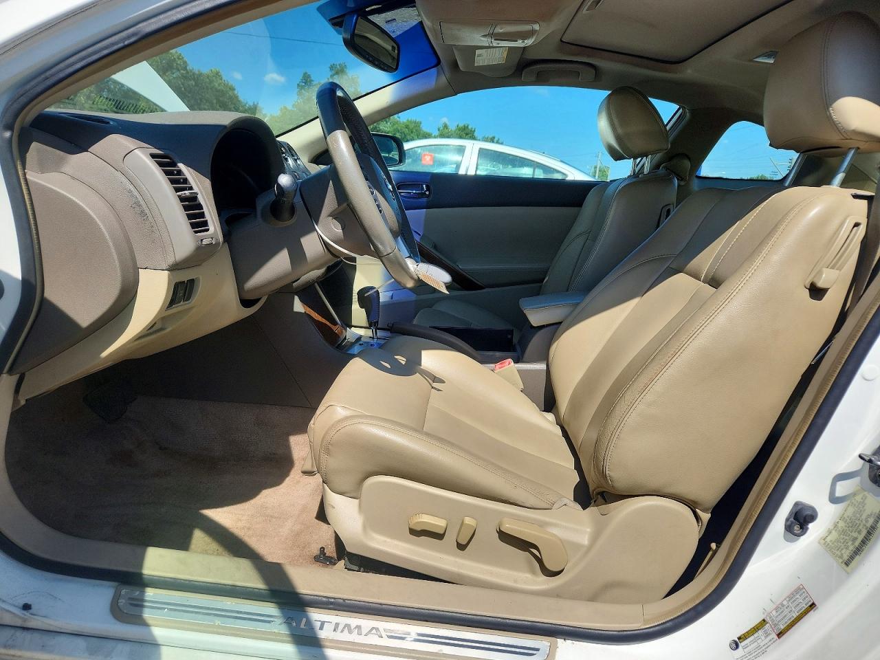 2008 Nissan Altima 3.5 Se Белый vin: 1N4BL24E38C135331