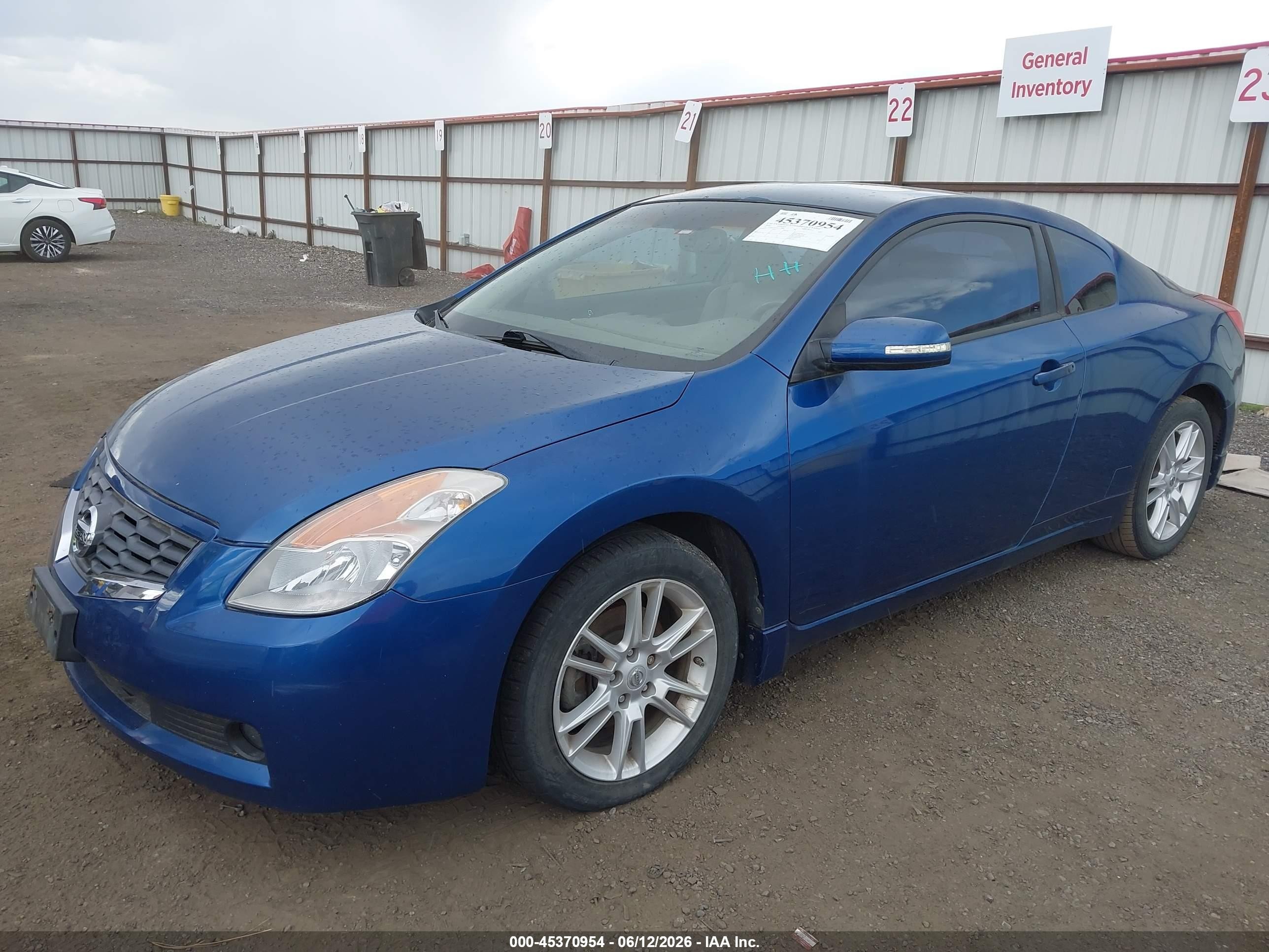2008 Nissan Altima 3.5 Se Blue vin: 1N4BL24E38C214868