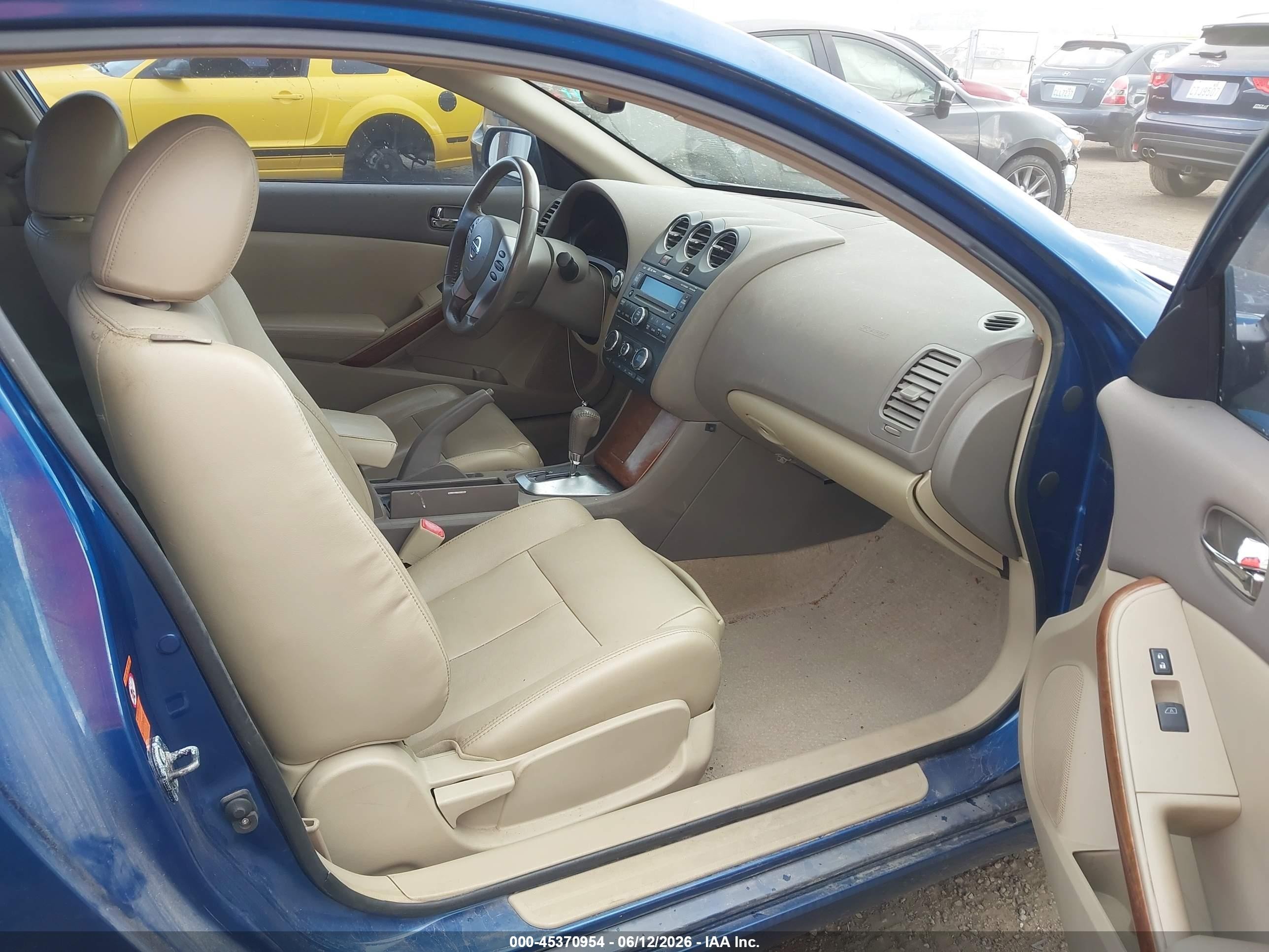 2008 Nissan Altima 3.5 Se Blue vin: 1N4BL24E38C214868