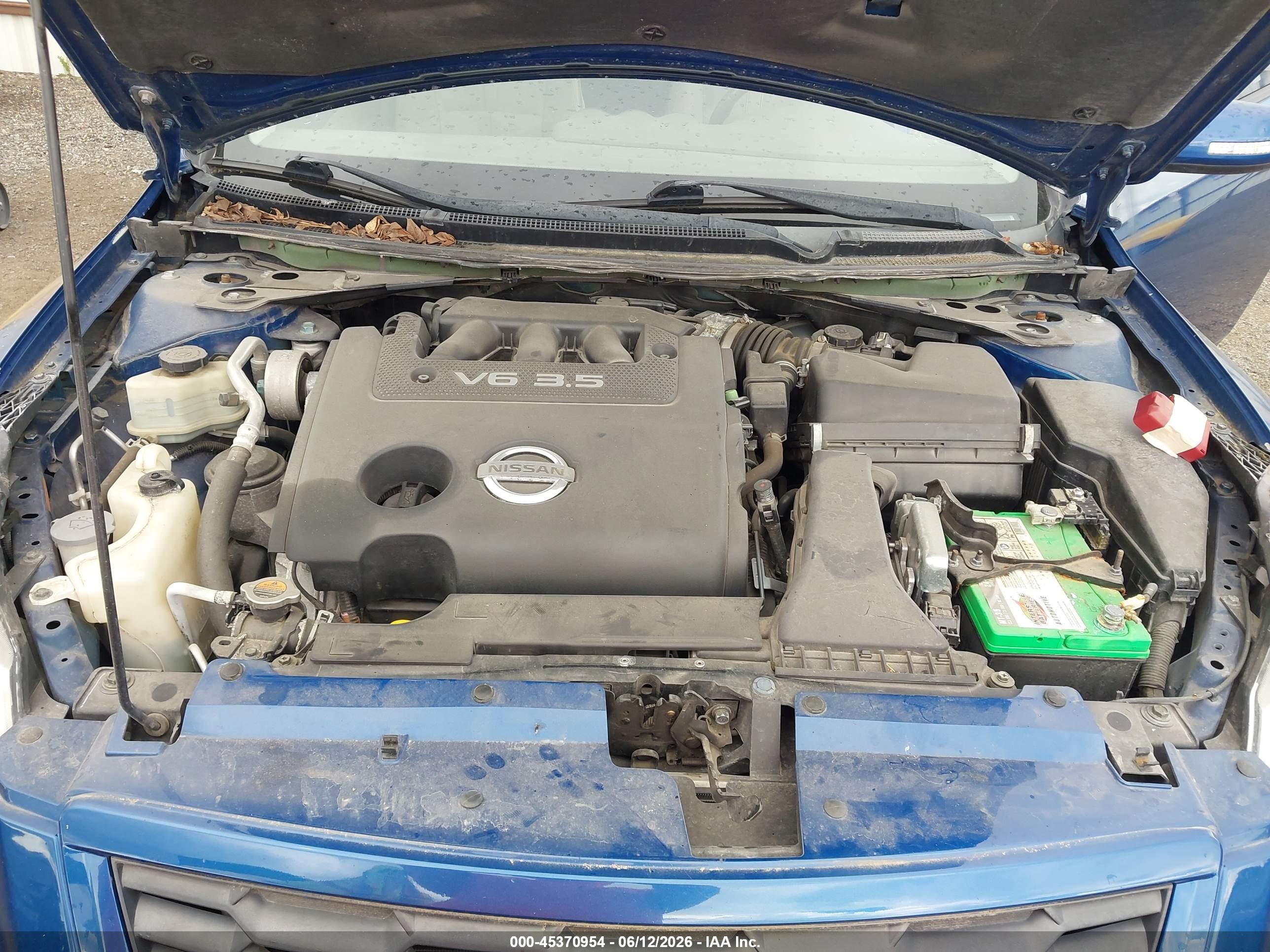 2008 Nissan Altima 3.5 Se Blue vin: 1N4BL24E38C214868