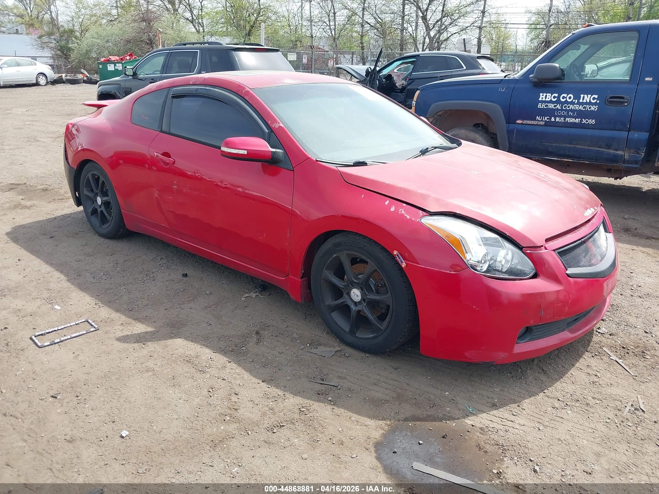 2008 Nissan Altima 3.5 Se Красный vin: 1N4BL24E58C101830