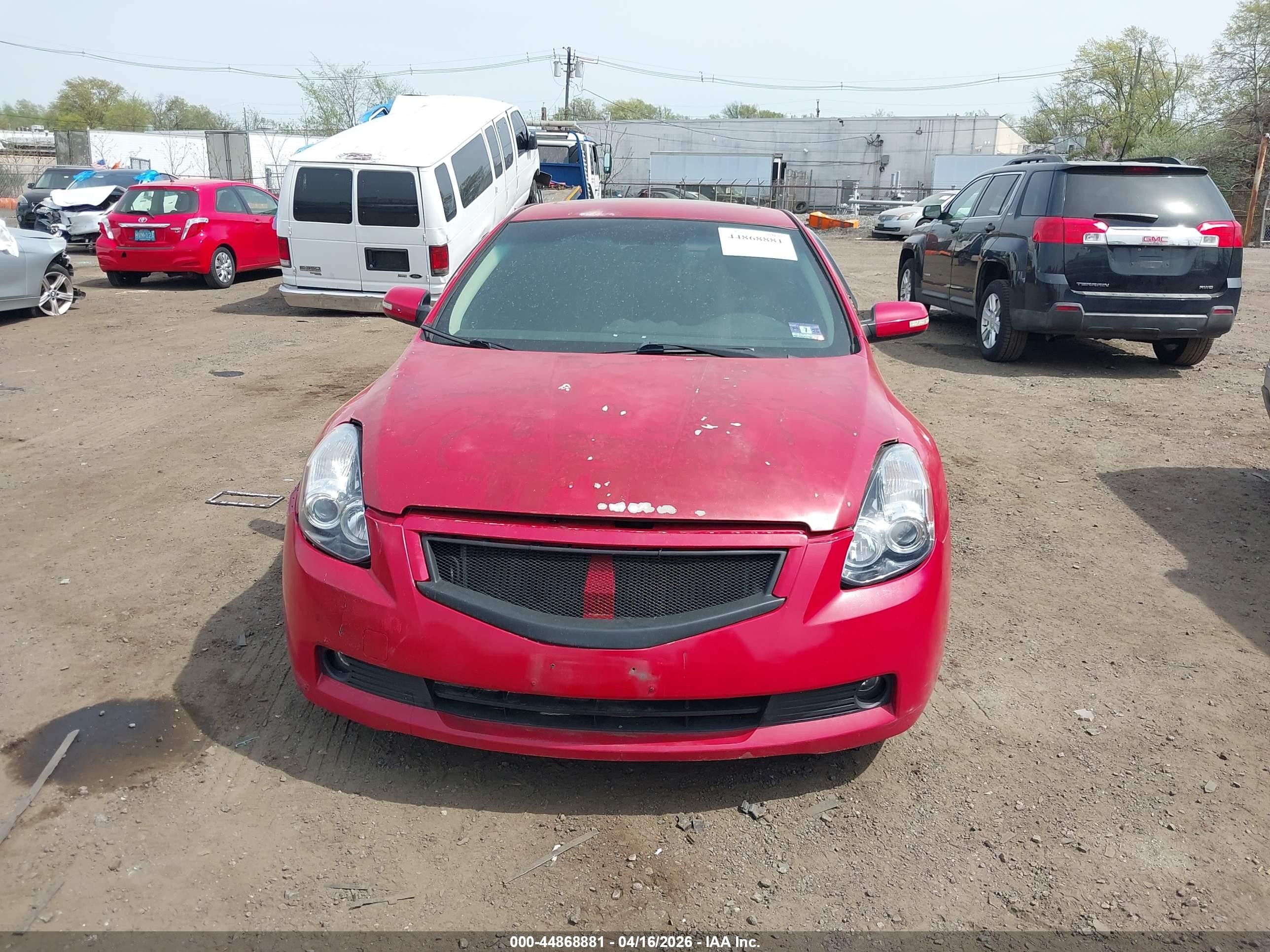 2008 Nissan Altima 3.5 Se Red vin: 1N4BL24E58C101830