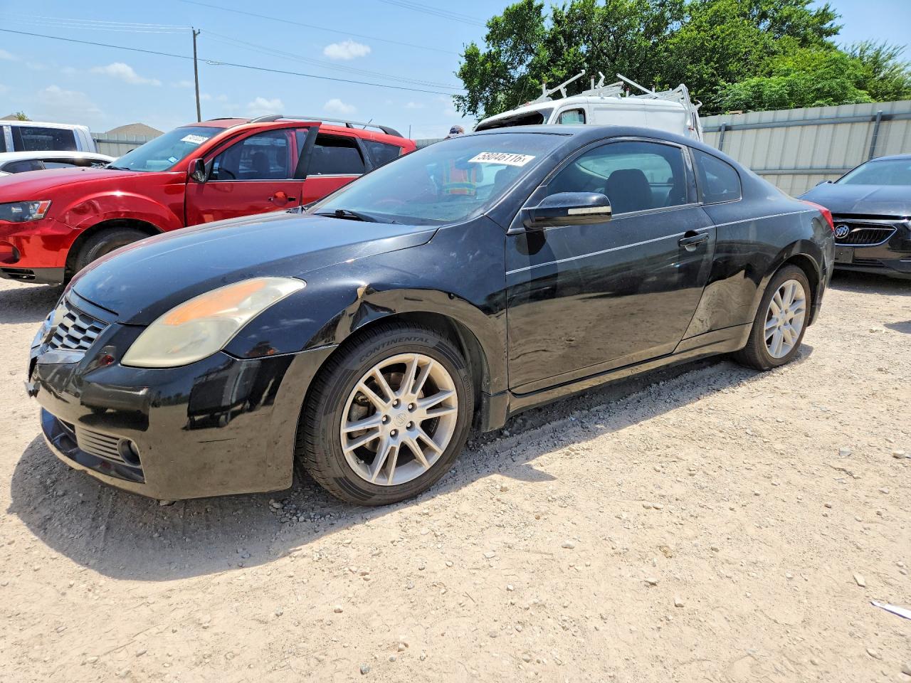 2008 Nissan Altima 3.5se Black vin: 1N4BL24E58C117333