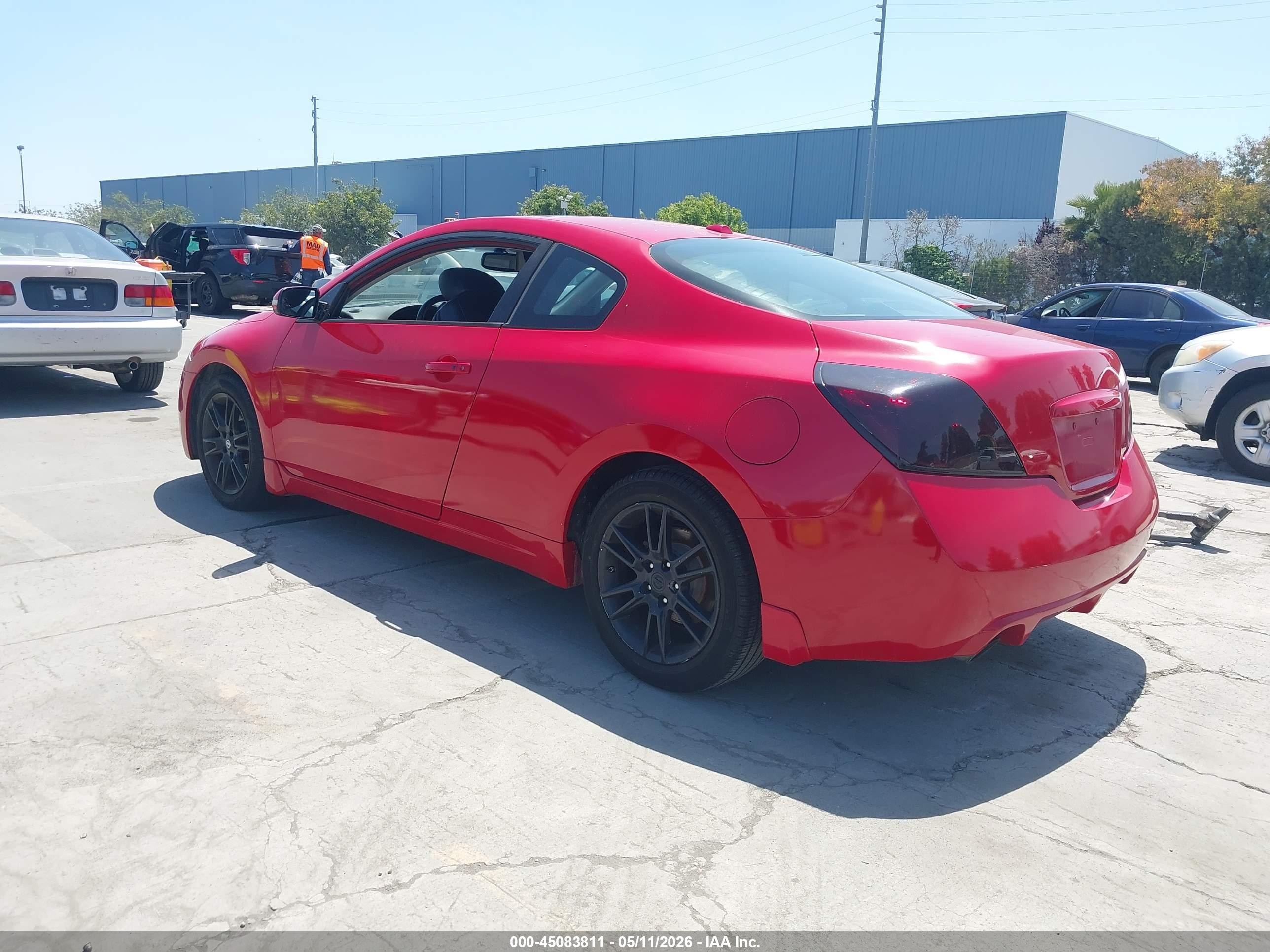 2008 Nissan Altima 3.5 Se Красный vin: 1N4BL24E58C223149