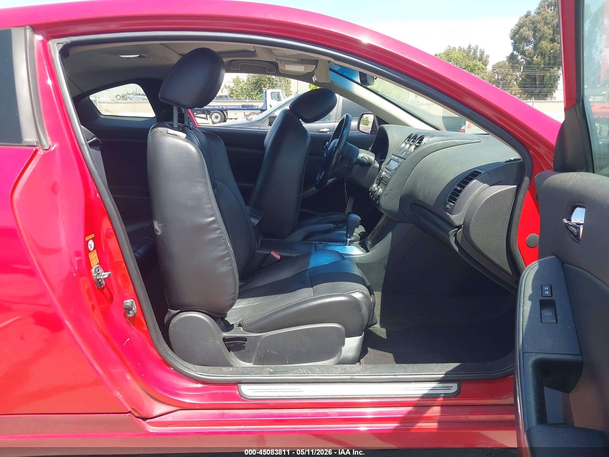 2008 Nissan Altima 3.5 Se Красный vin: 1N4BL24E58C223149