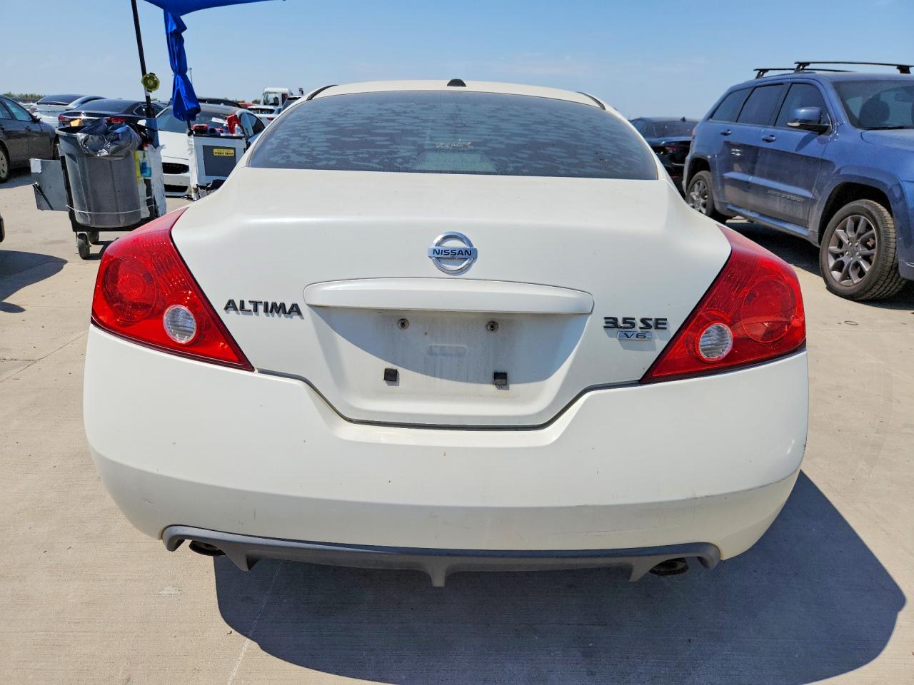 2009 Nissan Altima 3.5 Se White vin: 1N4BL24E59C137924
