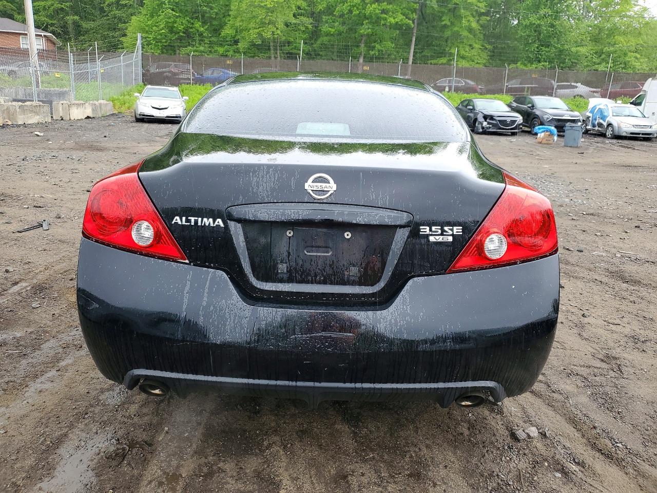 2008 Nissan Altima 3.5se Black vin: 1N4BL24E78C136952