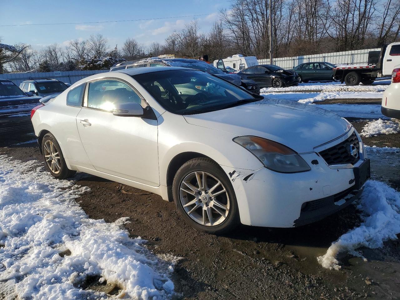 2008 Nissan Altima 3.5se White vin: 1N4BL24E78C204229