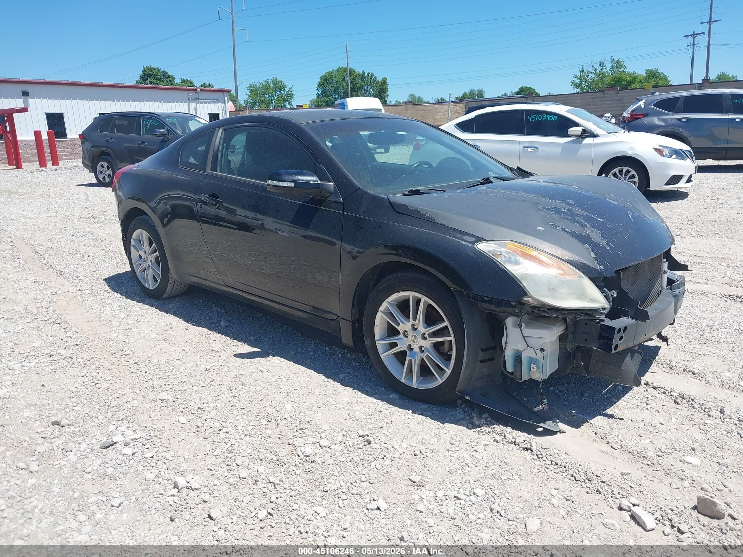 2008 Nissan Altima 3.5 Se Black vin: 1N4BL24E88C190955