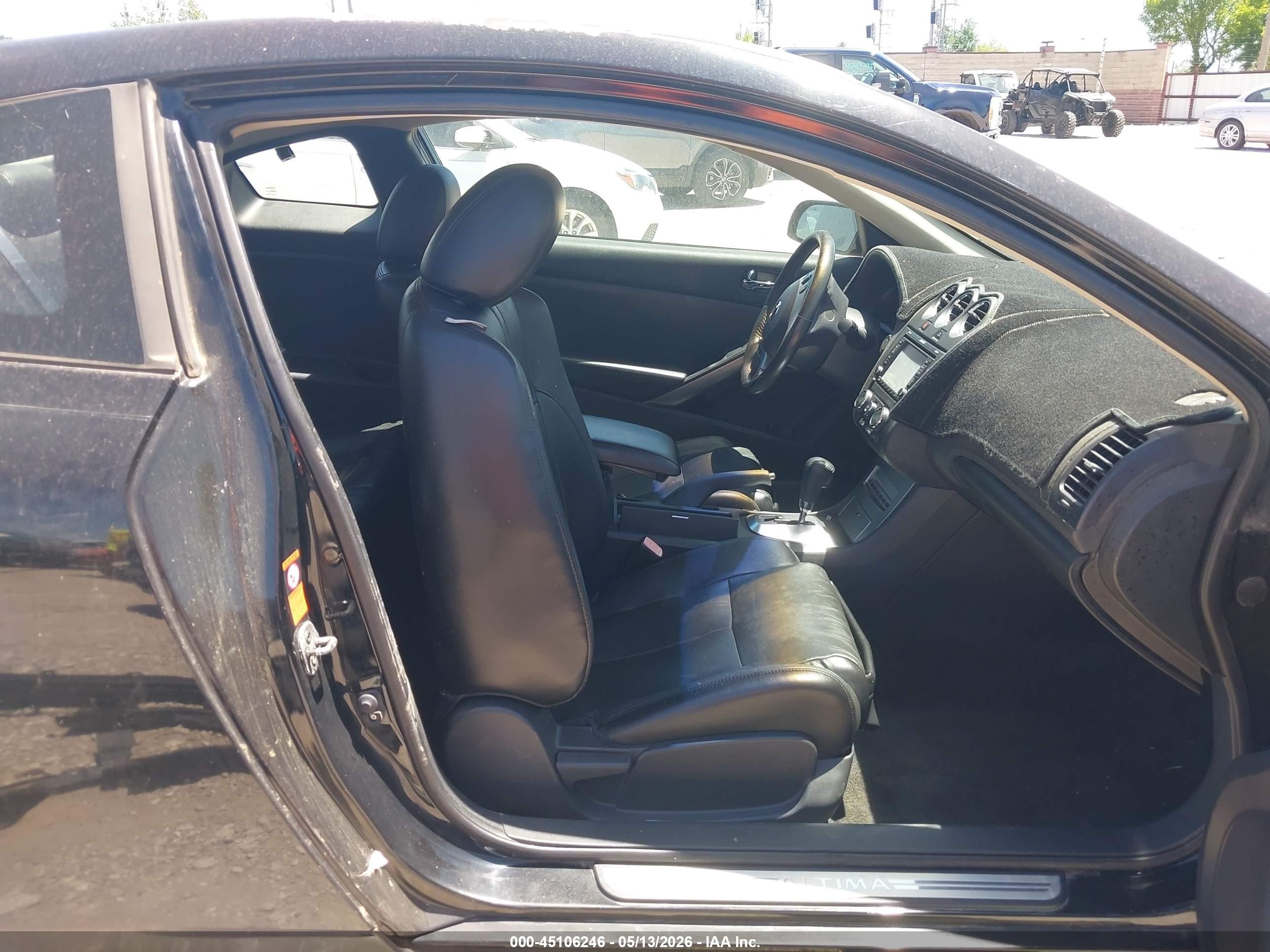 2008 Nissan Altima 3.5 Se Black vin: 1N4BL24E88C190955