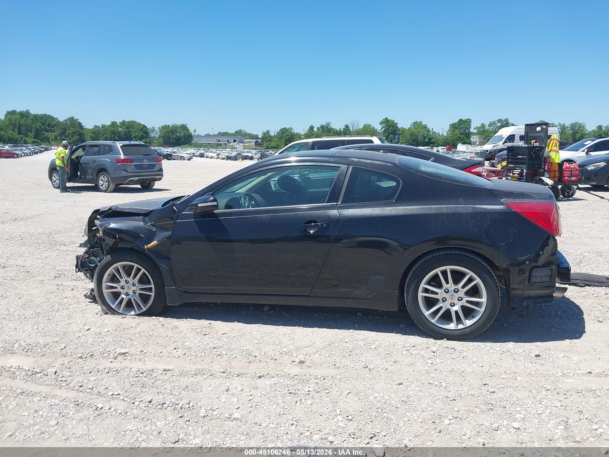 2008 Nissan Altima 3.5 Se Black vin: 1N4BL24E88C190955