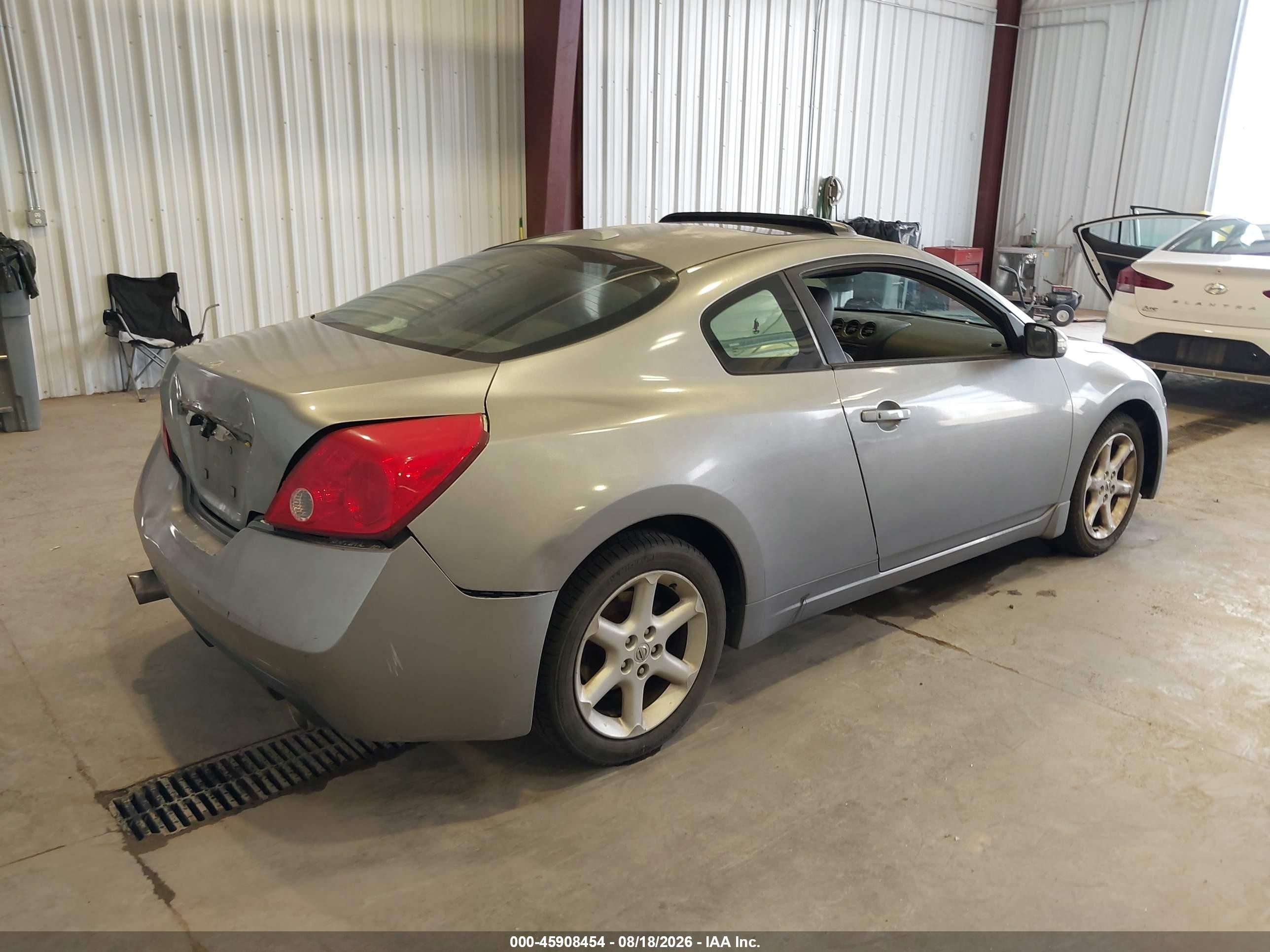 2008 Nissan Altima 3.5 Se Серый vin: 1N4BL24E98C117173