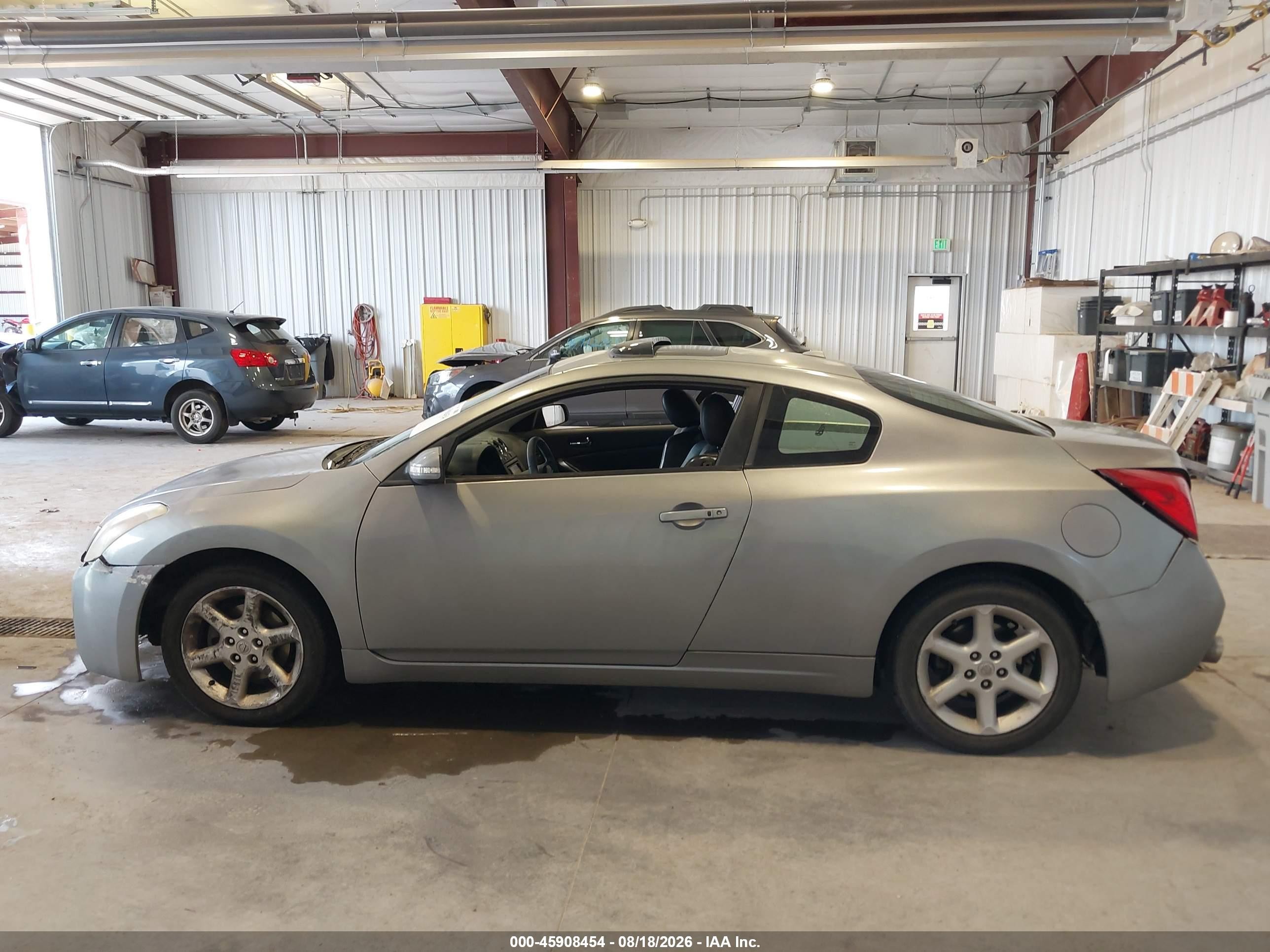 2008 Nissan Altima 3.5 Se Серый vin: 1N4BL24E98C117173