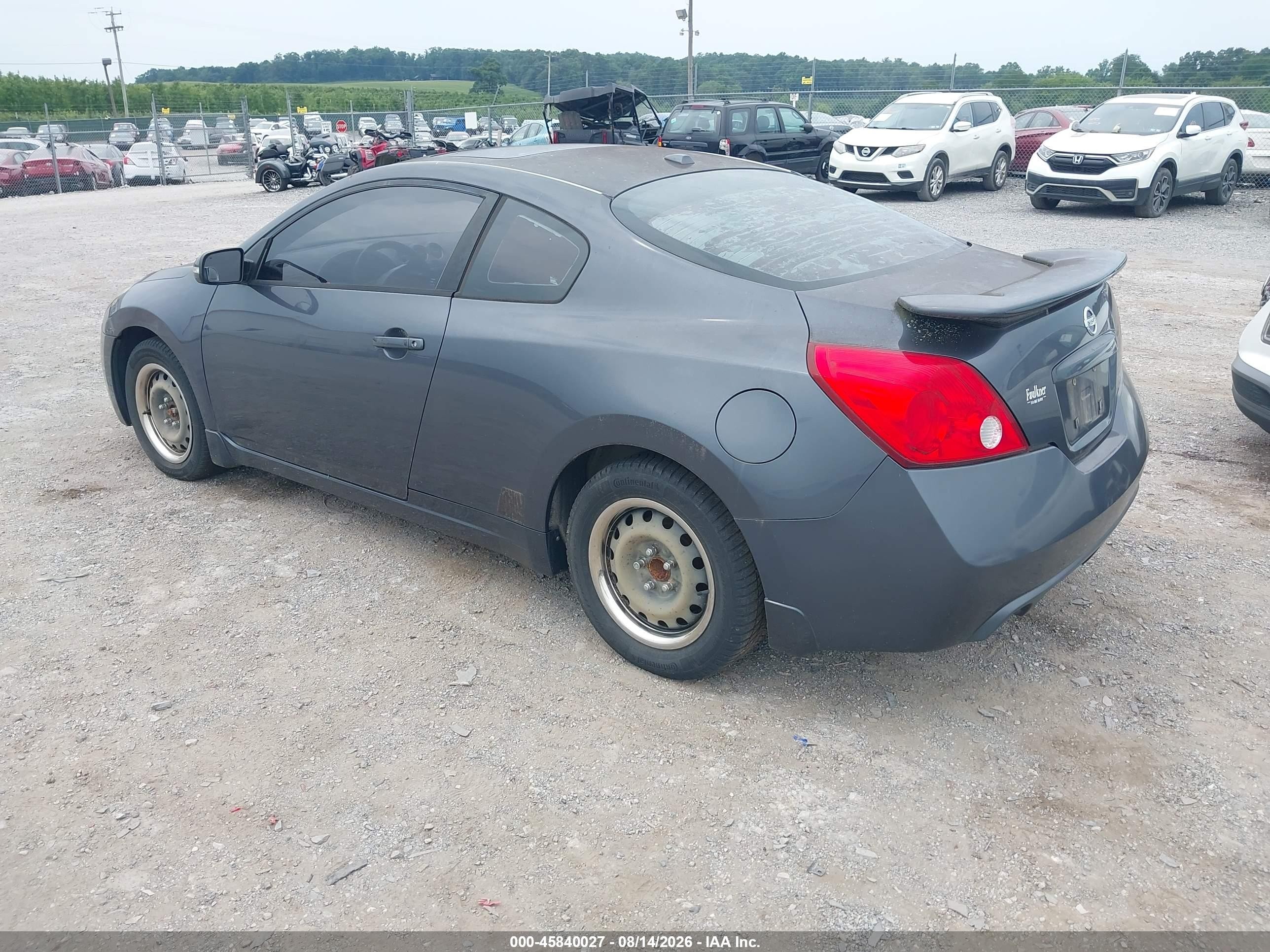2009 Nissan Altima 3.5 Se Gray vin: 1N4BL24E99C140289