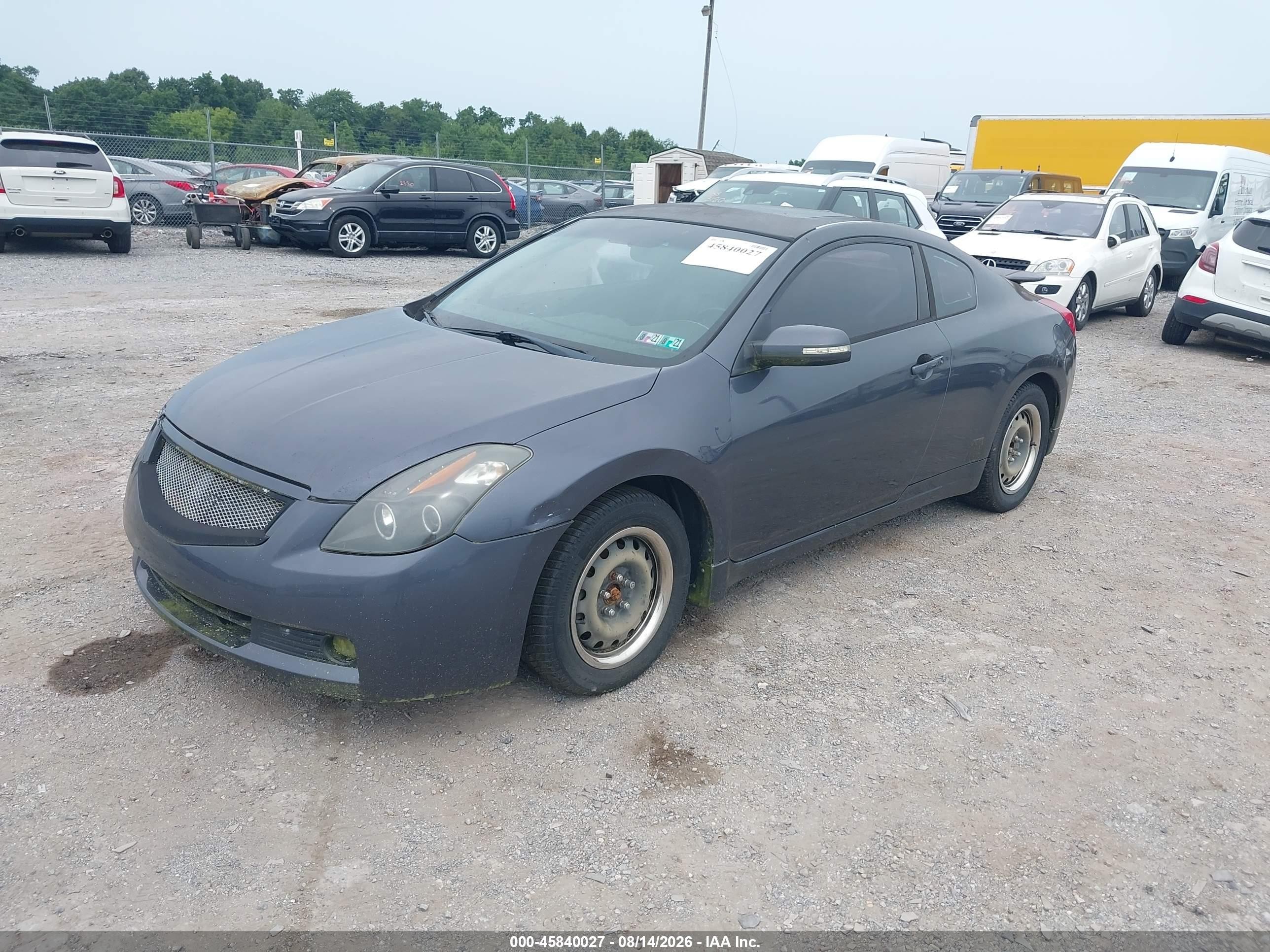 2009 Nissan Altima 3.5 Se Gray vin: 1N4BL24E99C140289