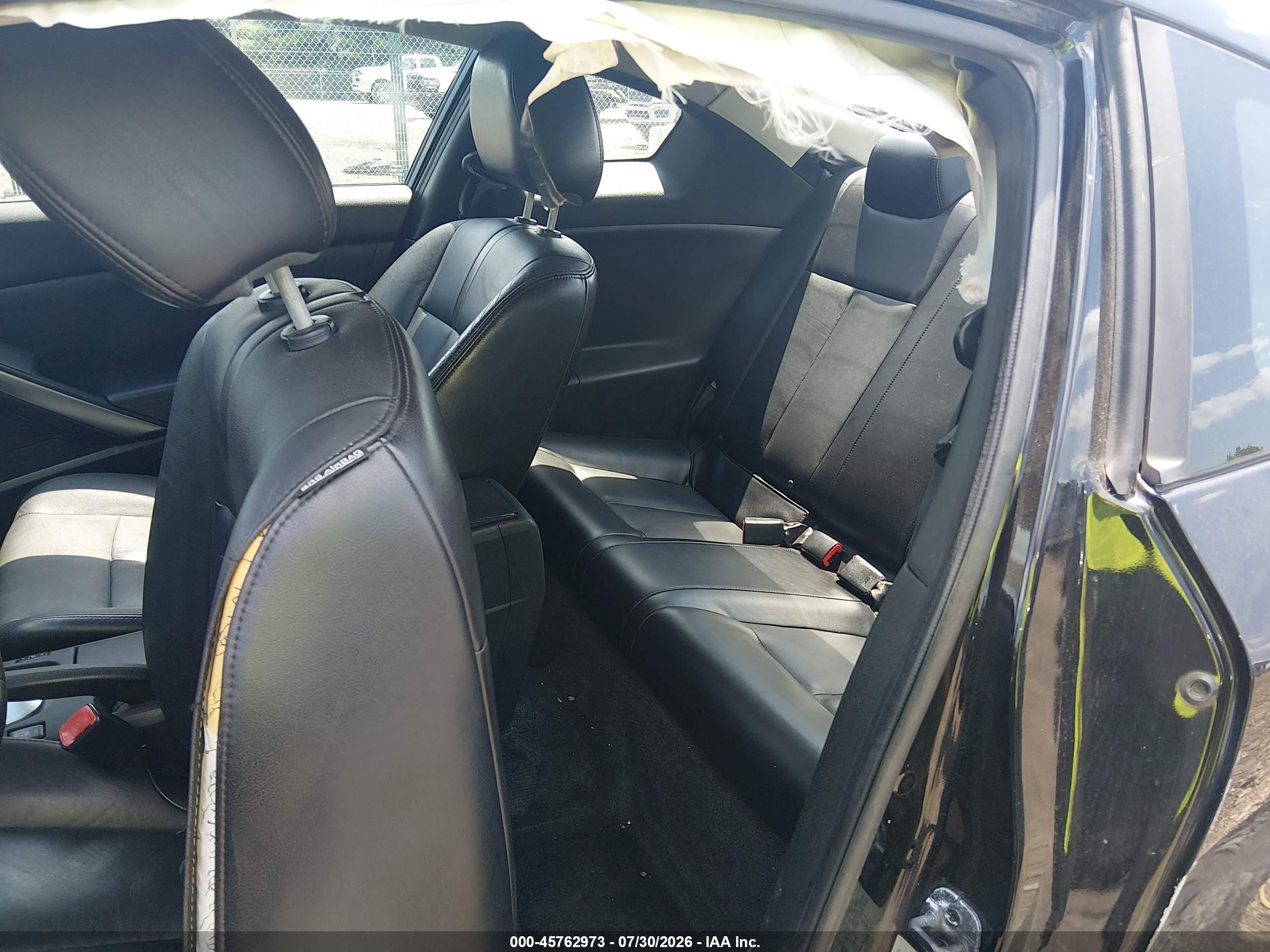 2008 Nissan Altima 3.5 Se Black vin: 1N4BL24EX8C108790