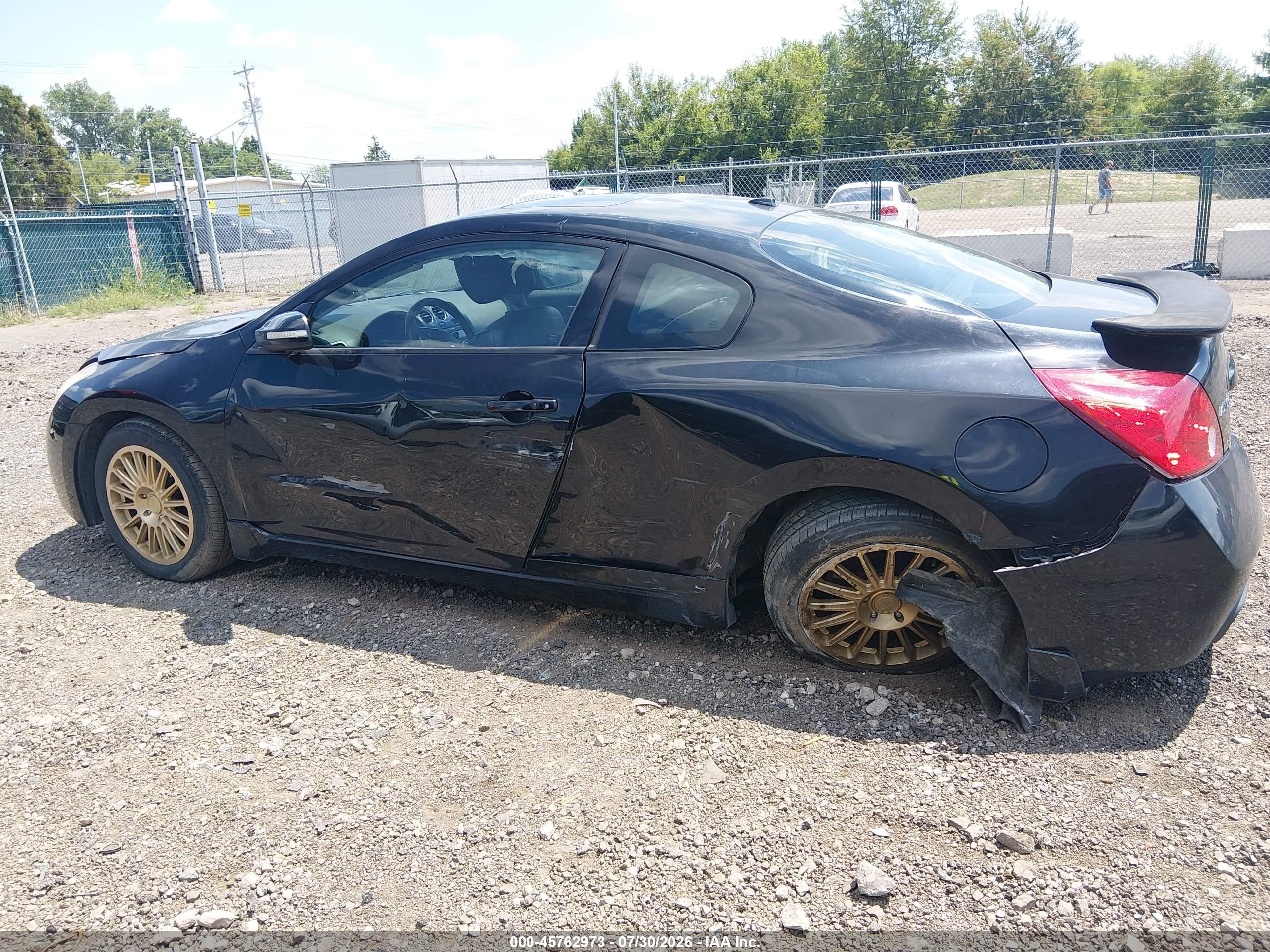 2008 Nissan Altima 3.5 Se Black vin: 1N4BL24EX8C108790