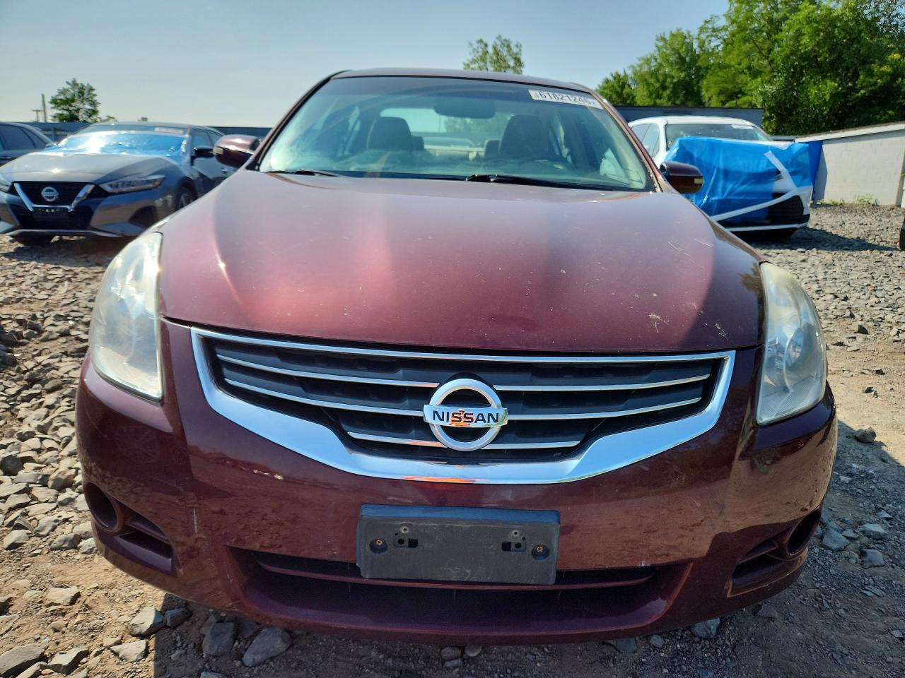 2010 Nissan Altima Sr Burgundy vin: 1N4BL2AP0AC178343