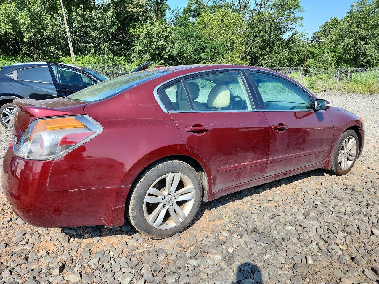 2010 Nissan Altima Sr Burgundy vin: 1N4BL2AP0AC178343