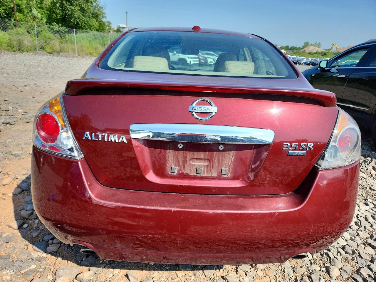2010 Nissan Altima Sr Burgundy vin: 1N4BL2AP0AC178343