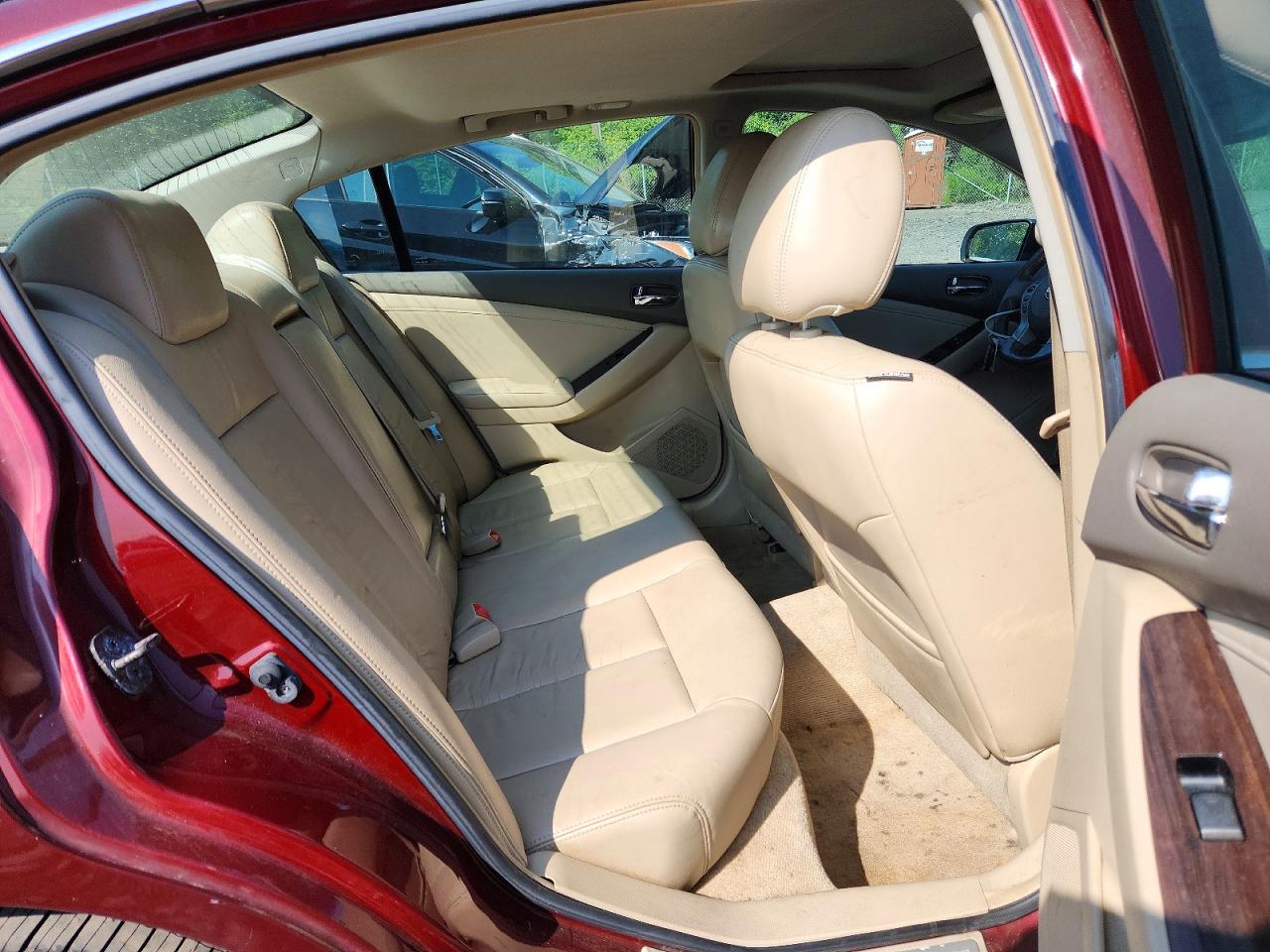 2010 Nissan Altima Sr Burgundy vin: 1N4BL2AP0AC178343